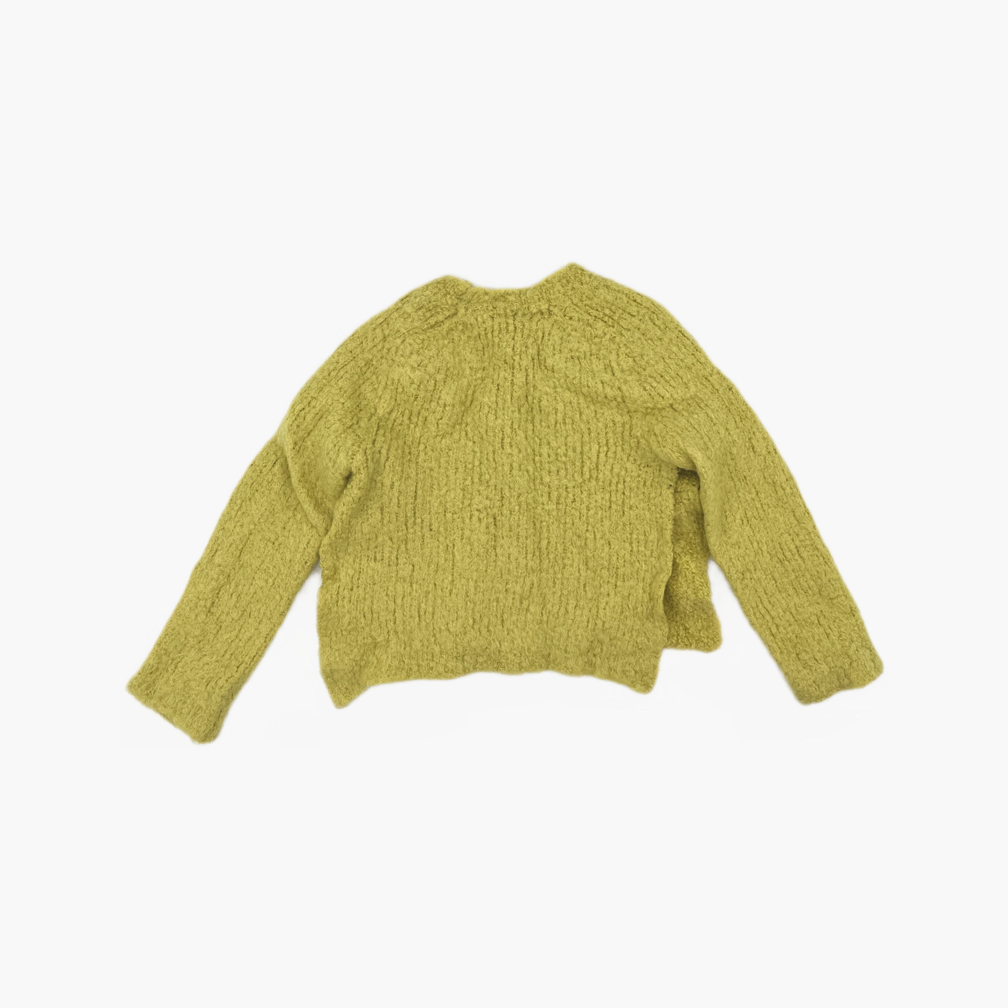 Maison Margiela Maison Margiela Yellow Knit Sweater Size M Size M / US 6-8 / IT 42-44 - 2 Thumbnail