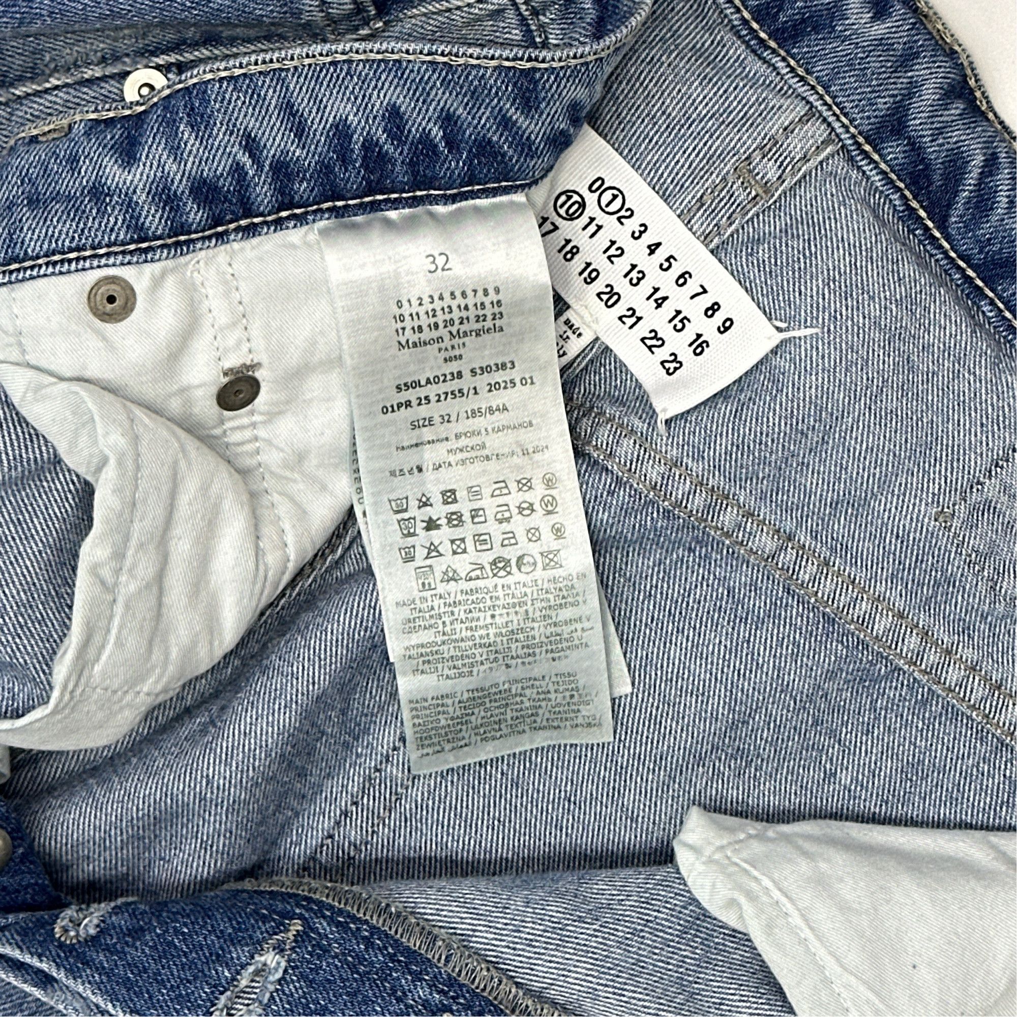 Maison Margiela Maison Margiela Straight Leg Jeans Size 32 Size US 32 / EU 48 - 3 Thumbnail