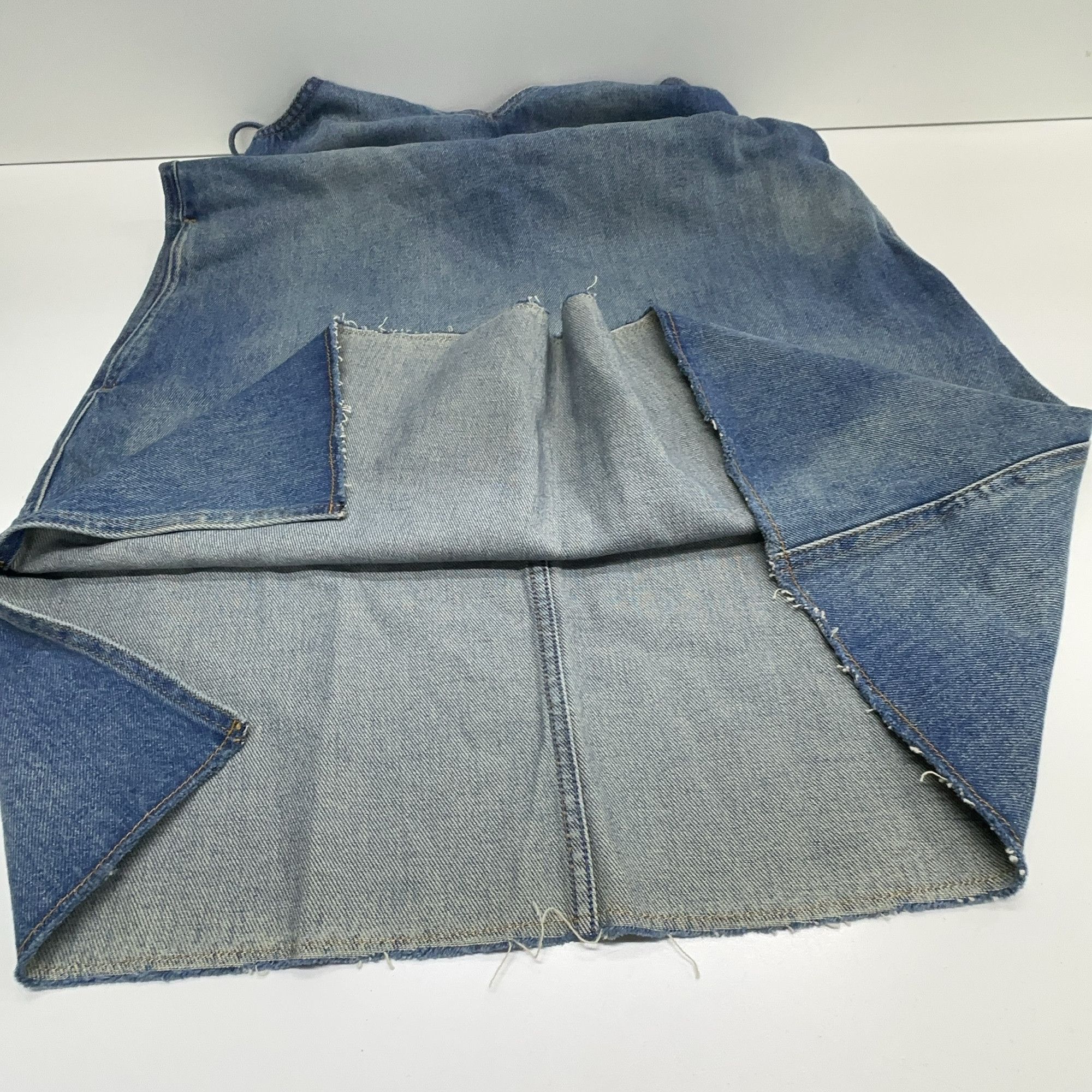 MM6 MM6 Maison Margiela Denim Pinafore Dress Size 38 Size XS / US 0-2 / IT 36-38 - 7 Thumbnail