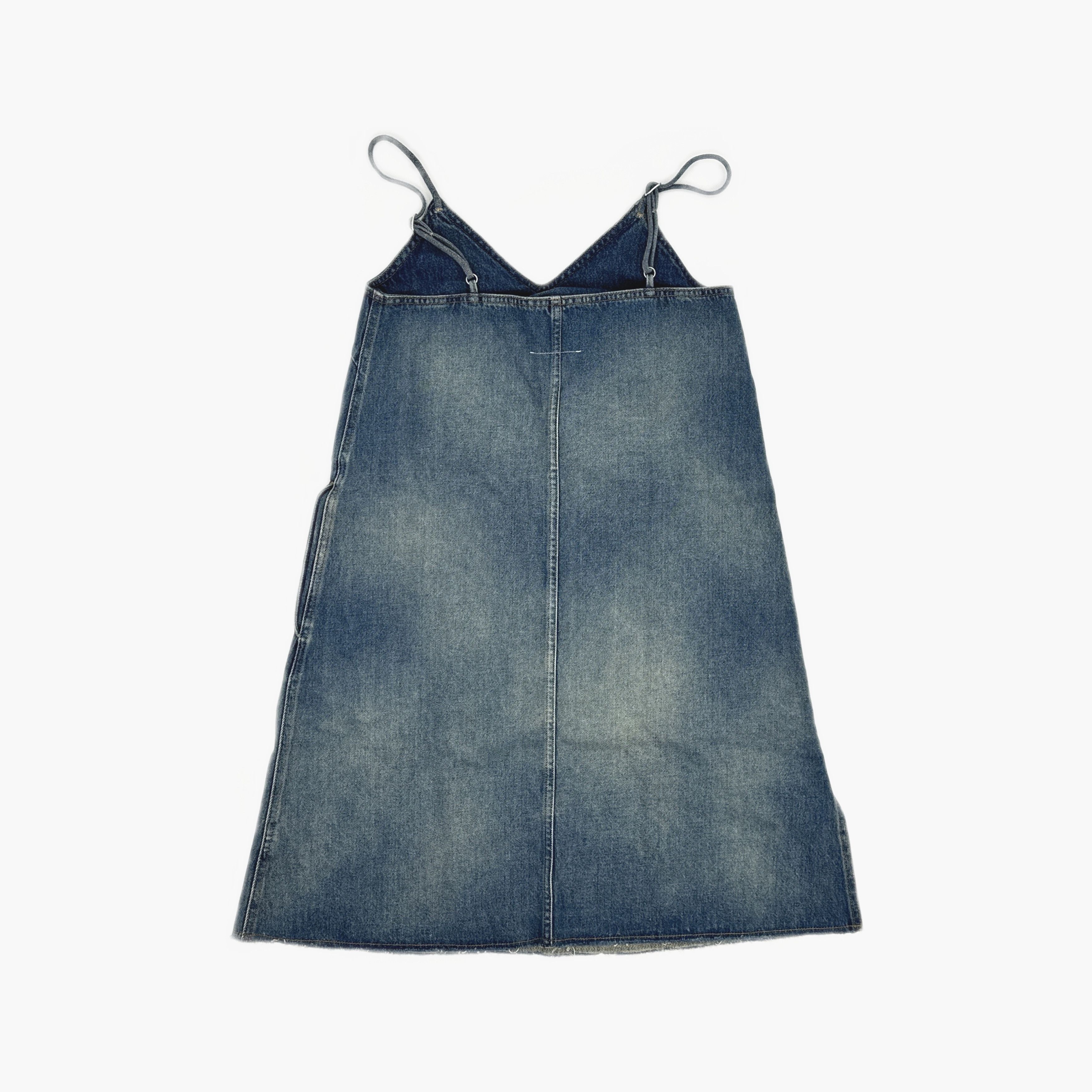 MM6 MM6 Maison Margiela Denim Pinafore Dress Size 38 Size XS / US 0-2 / IT 36-38 - 2 Thumbnail