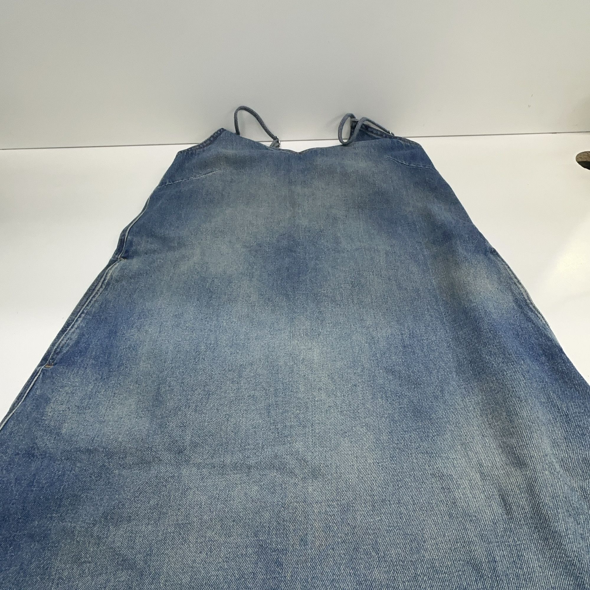 MM6 MM6 Maison Margiela Denim Pinafore Dress Size 38 Size XS / US 0-2 / IT 36-38 - 9 Thumbnail