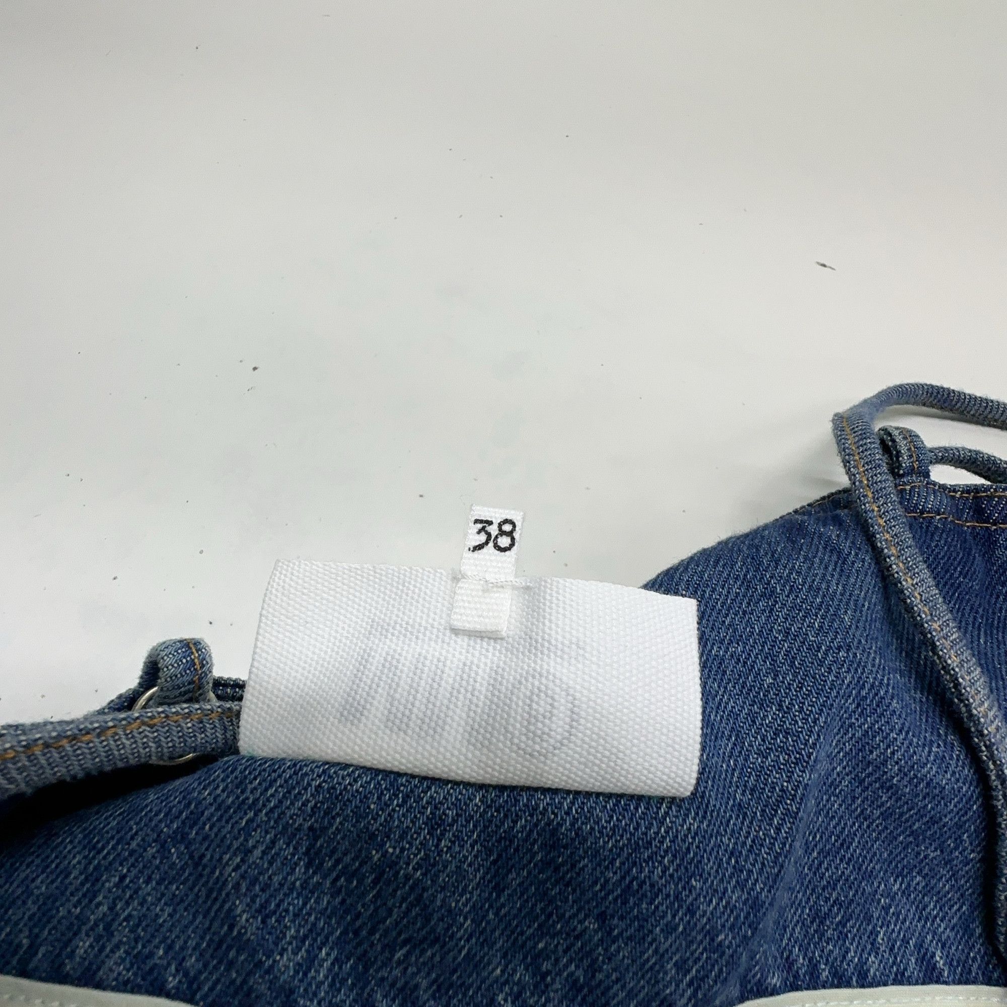 MM6 MM6 Maison Margiela Denim Pinafore Dress Size 38 Size XS / US 0-2 / IT 36-38 - 4 Thumbnail