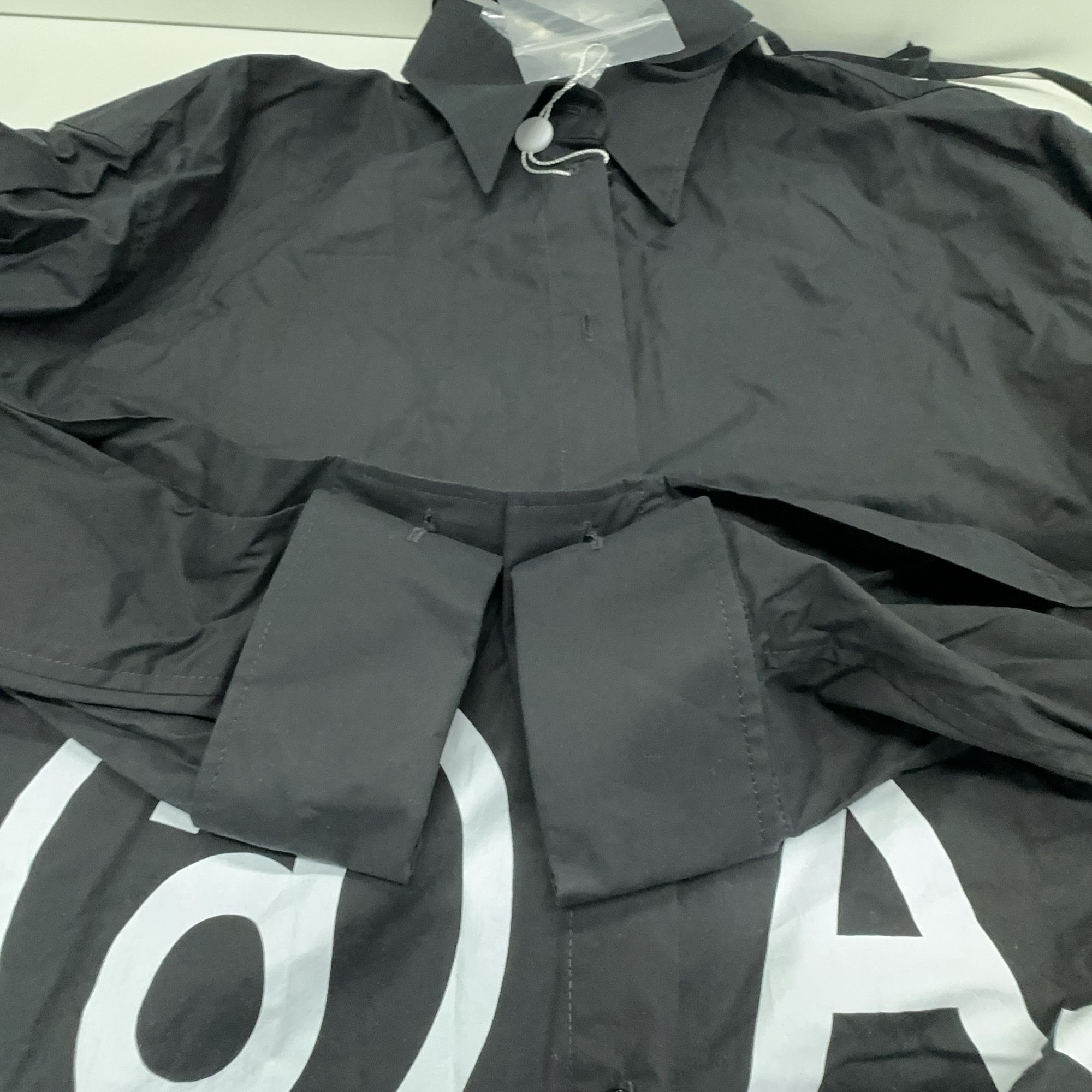 MM6 MM6 Maison Margiela Logo Print Button Up Shirt Size 38 Size XS / US 0-2 / IT 36-38 - 11 Thumbnail
