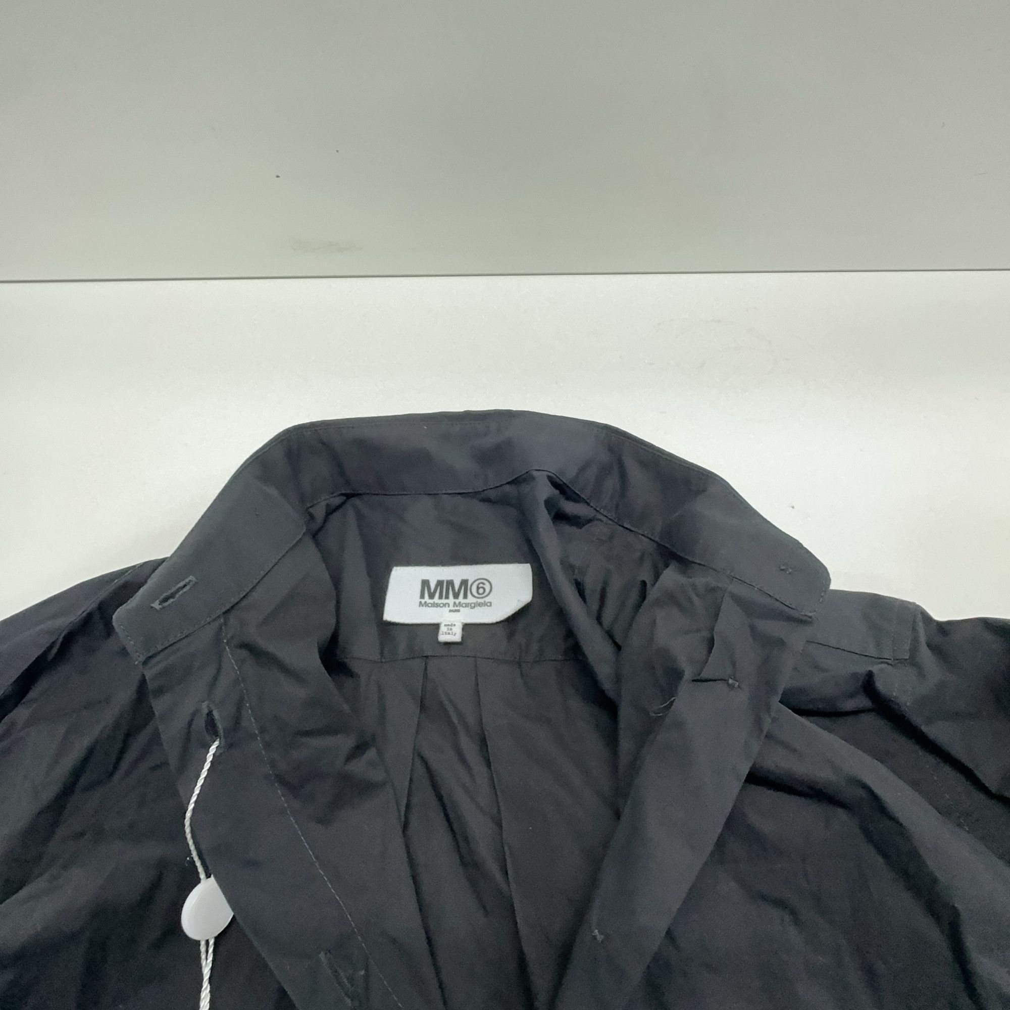 MM6 MM6 Maison Margiela Logo Print Button Up Shirt Size 38 Size XS / US 0-2 / IT 36-38 - 5 Thumbnail