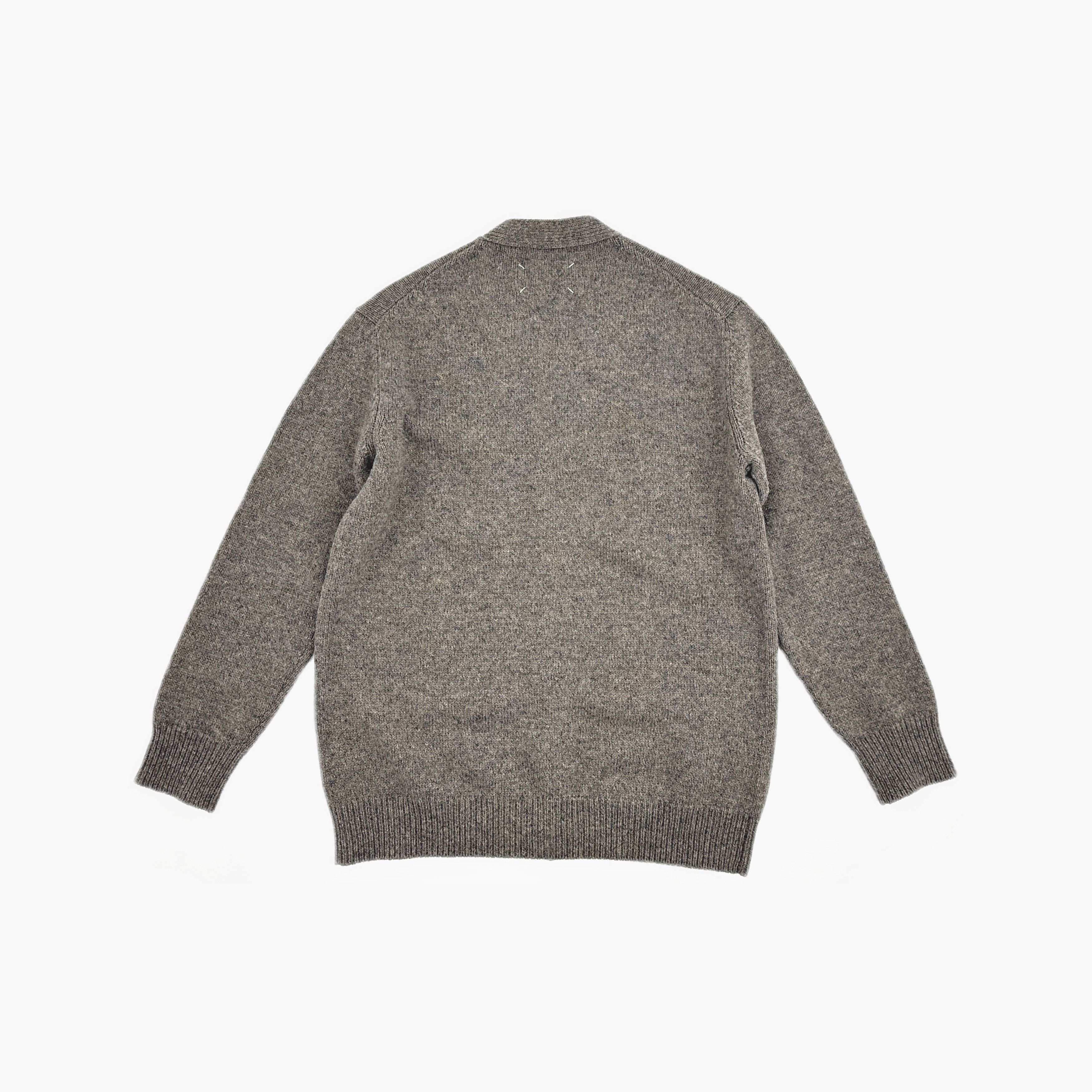 Maison Margiela Maison Margiela Wool V-Neck Cardigan Size M Size US M / EU 48-50 / 2 - 2 Thumbnail