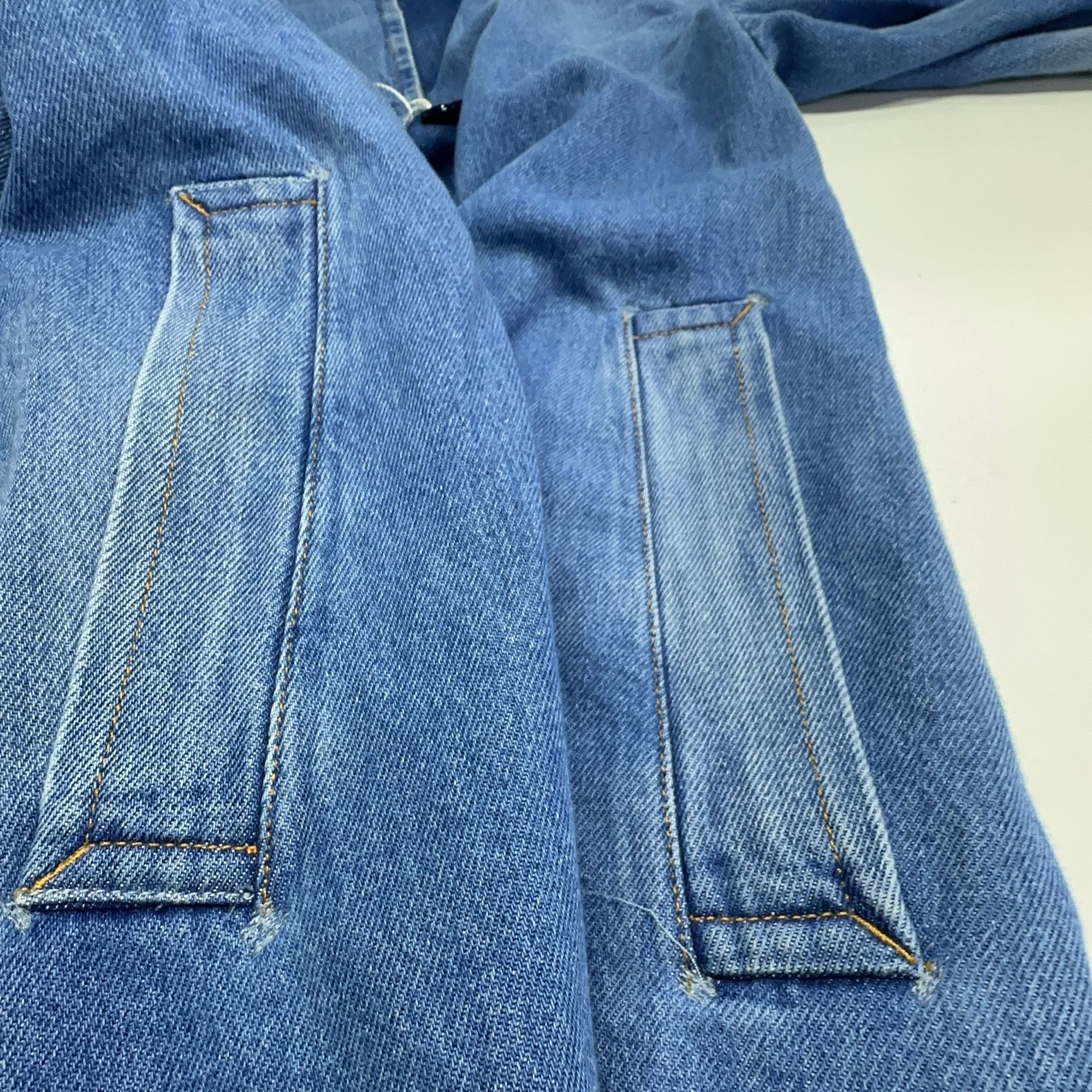 MM6 MM6 Maison Margiela Double-Breasted Denim Coat Size 38 Size XS / US 0-2 / IT 36-38 - 10 Thumbnail