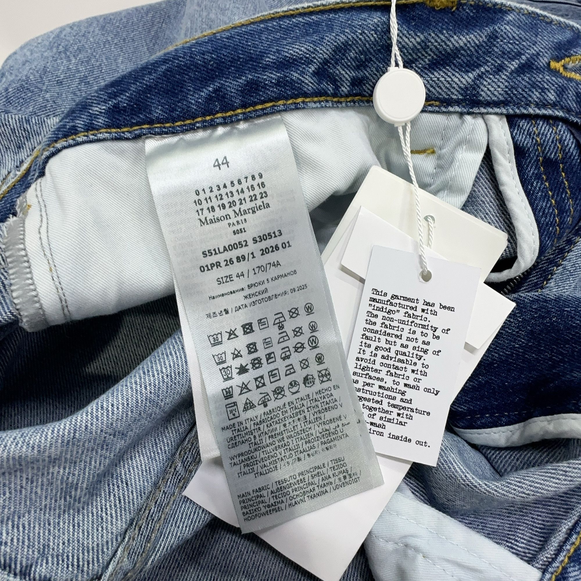 Maison Margiela Maison Margiela Deconstructed Denim Jeans Size 44 Size 30" / US 8 / IT 44 - 3 Thumbnail