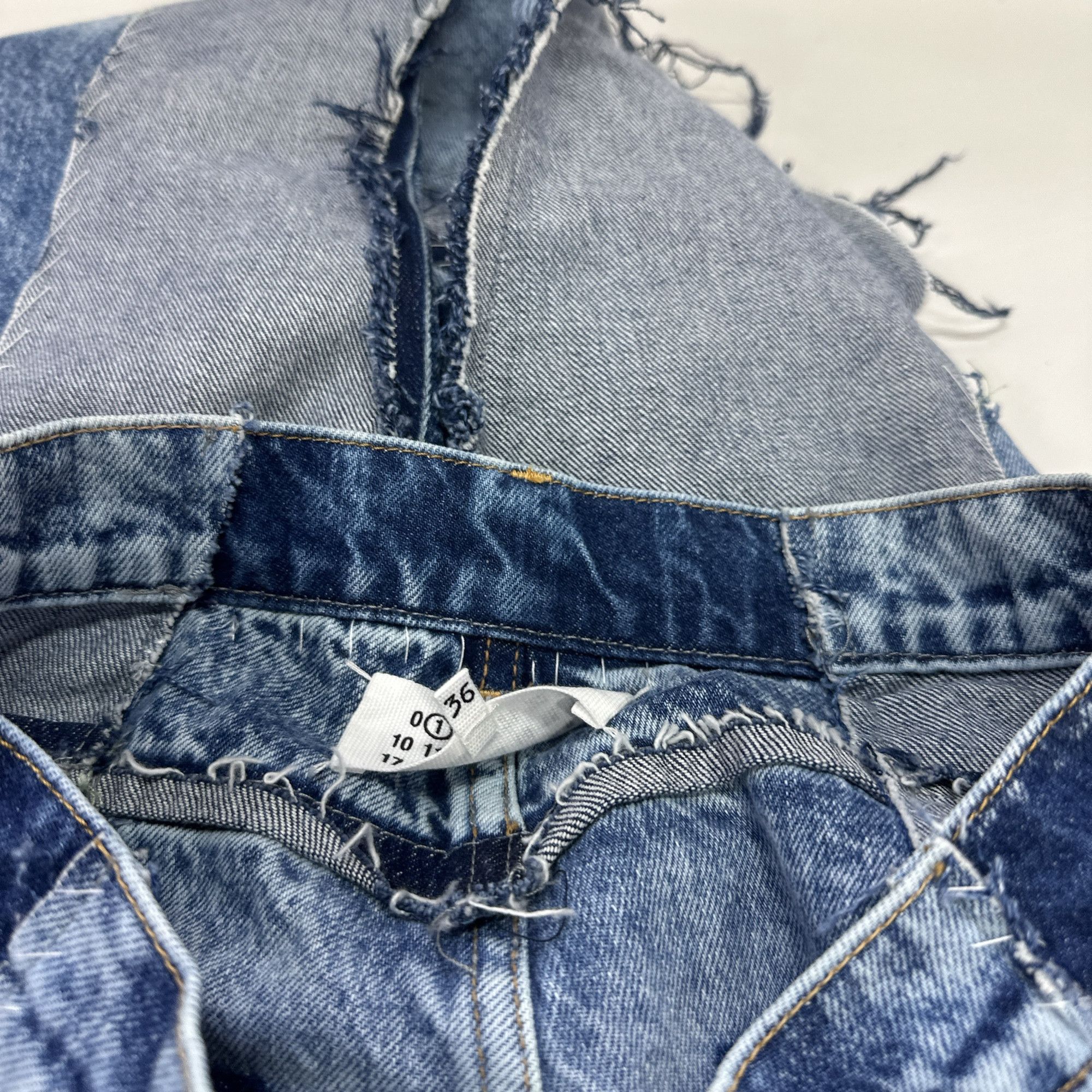 Maison Margiela Maison Margiela Deconstructed Panel Jeans Size 36 Size 25" / US 0 / IT 36 - 3 Thumbnail