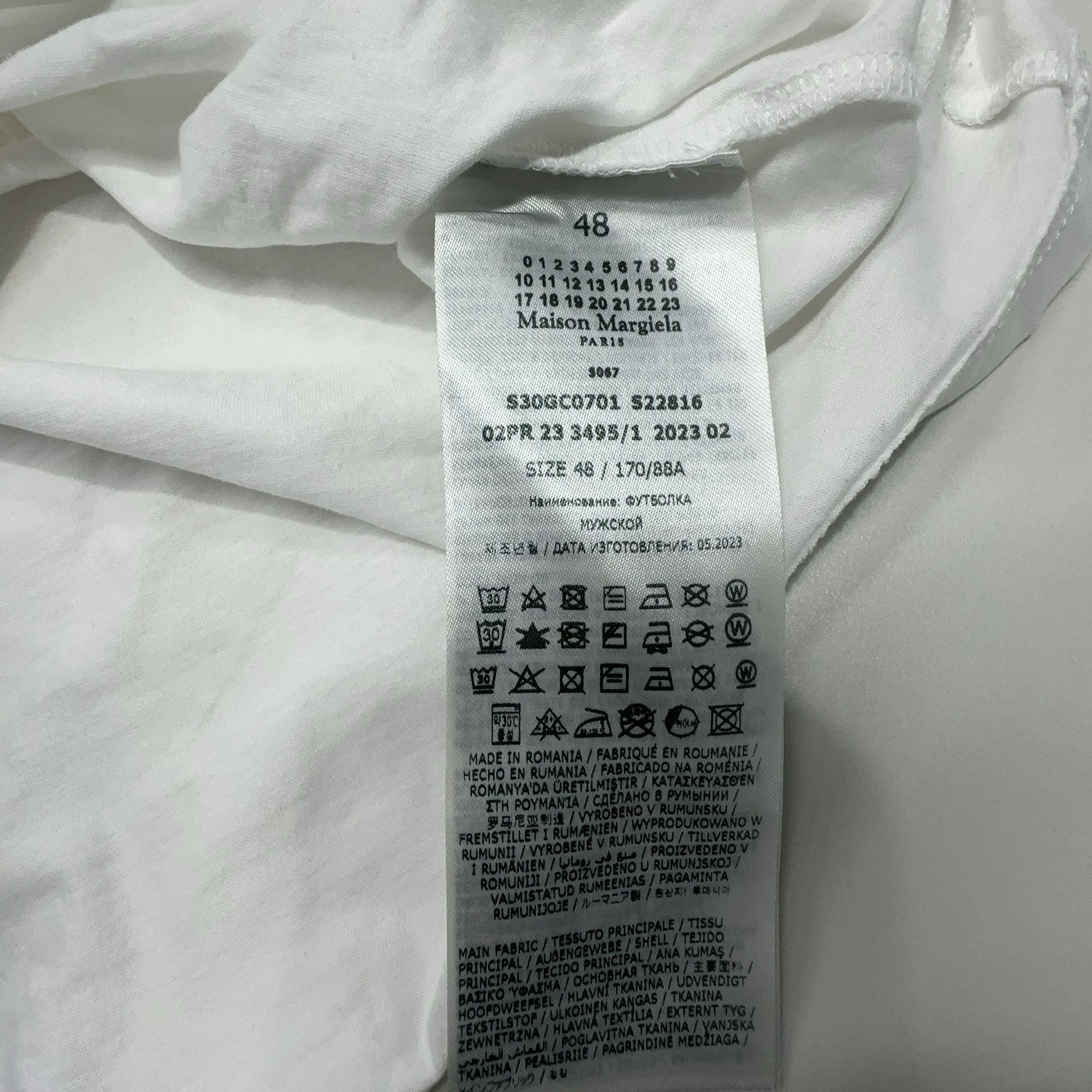 MM6 MM6 Maison Margiela Logo T-Shirt Size M Size US M / EU 48-50 / 2 - 3 Thumbnail