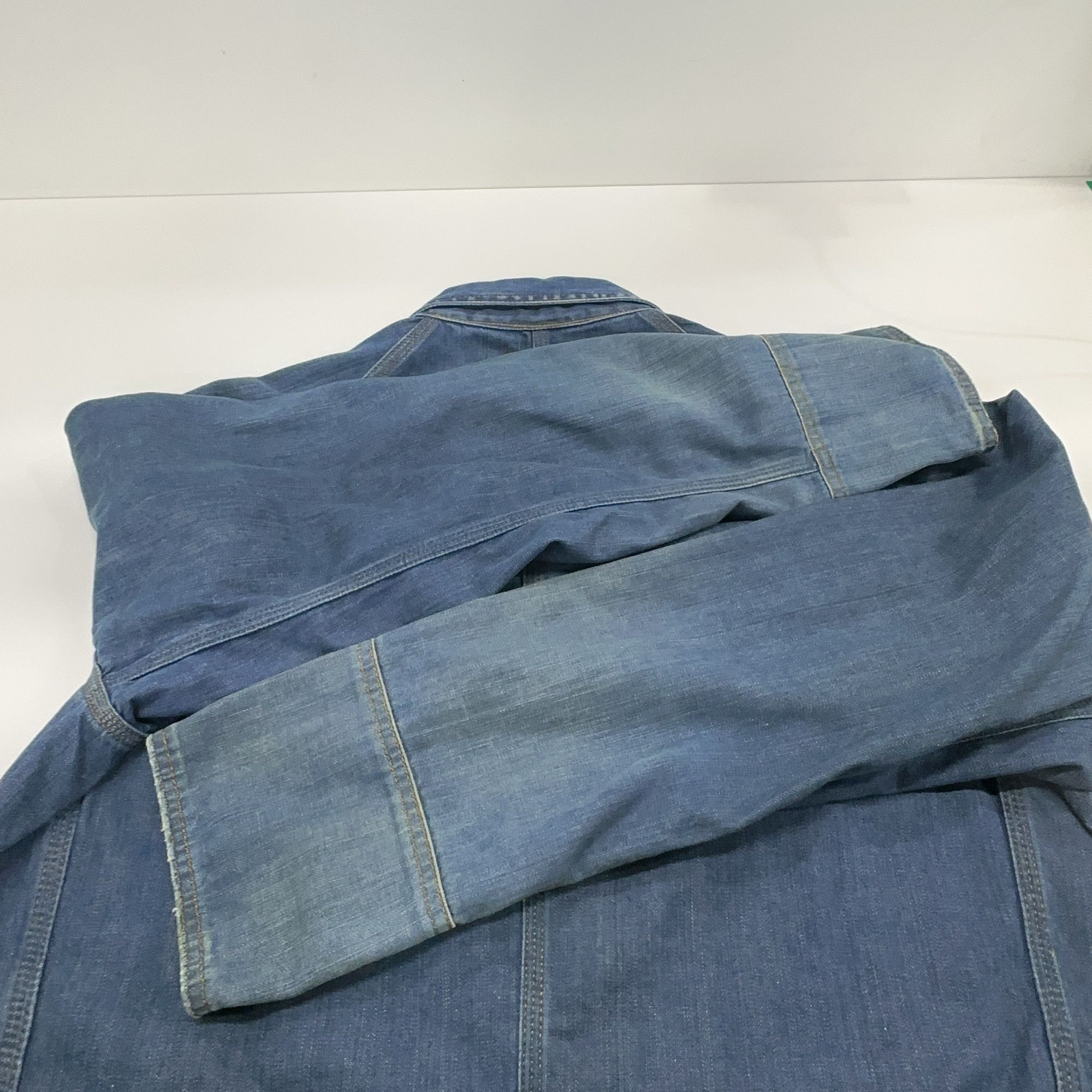 Maison Margiela Maison Margiela Indigo Denim Jacket Size 48 Size US M / EU 48-50 / 2 - 12 Thumbnail
