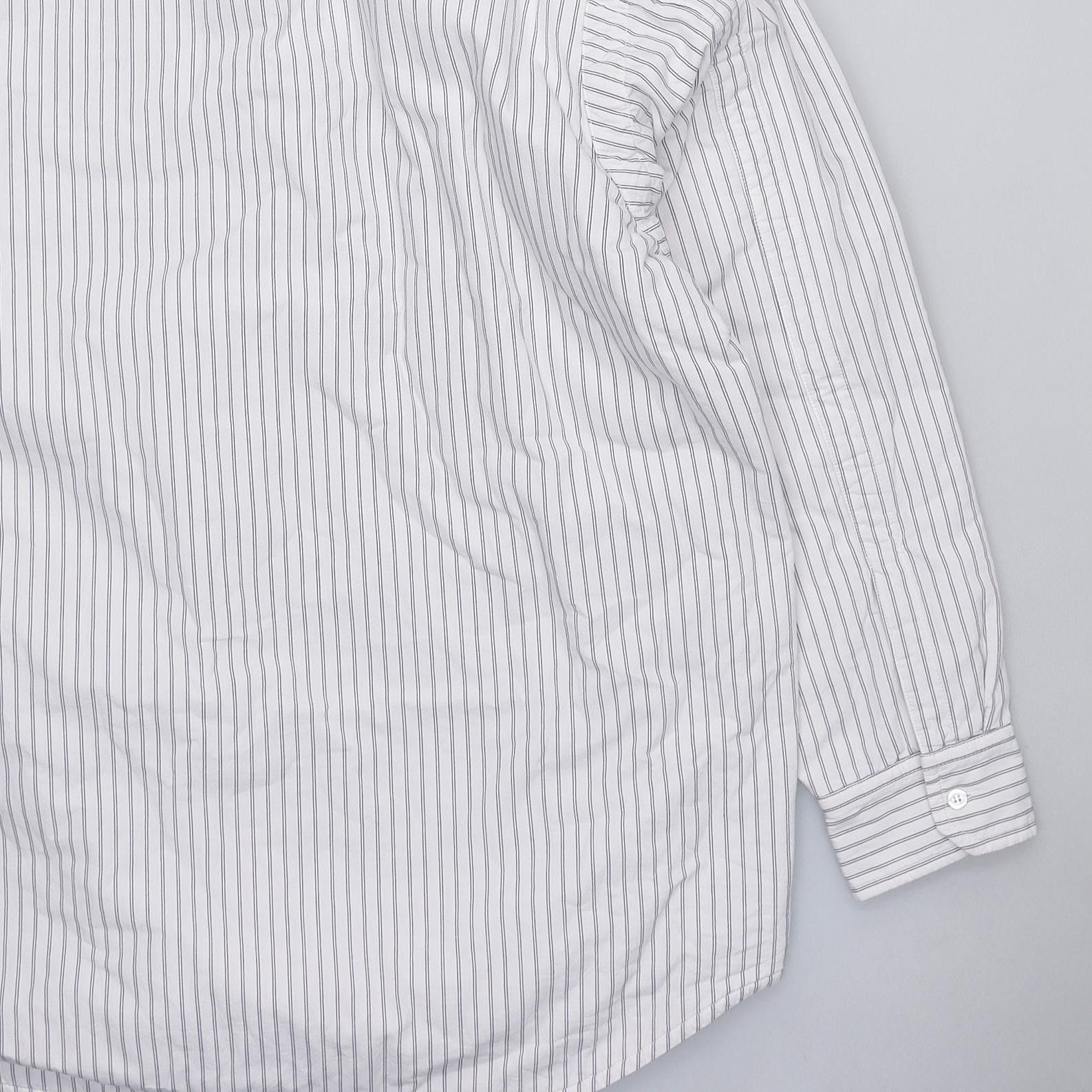 Maison Margiela Maison Margiela Striped Button Up Shirt Size 39 Size US M / EU 48-50 / 2 - 11 Thumbnail