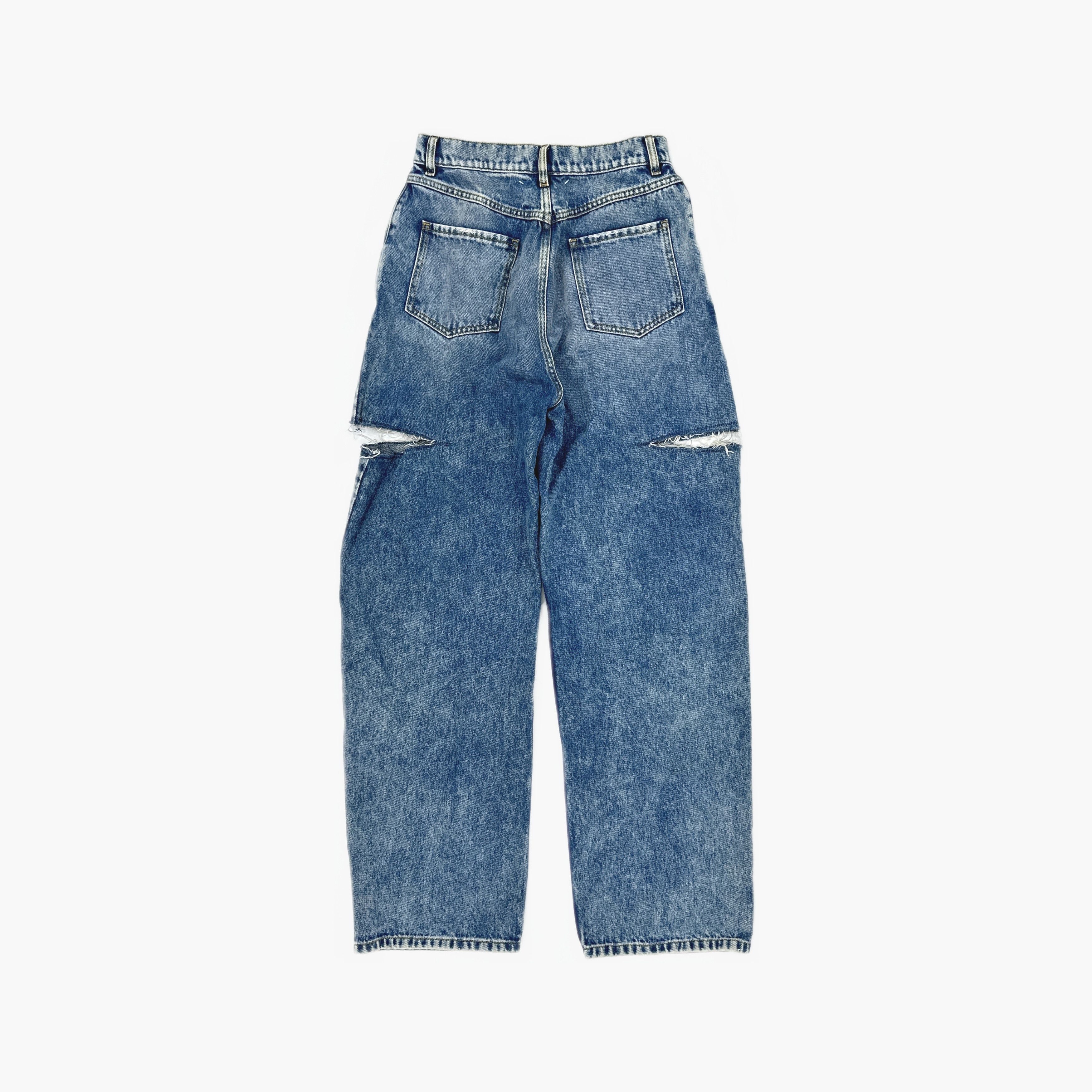 Maison Margiela Maison Margiela Distressed Jeans Size 42 Size 28" / US 6 / IT 42 - 2 Thumbnail