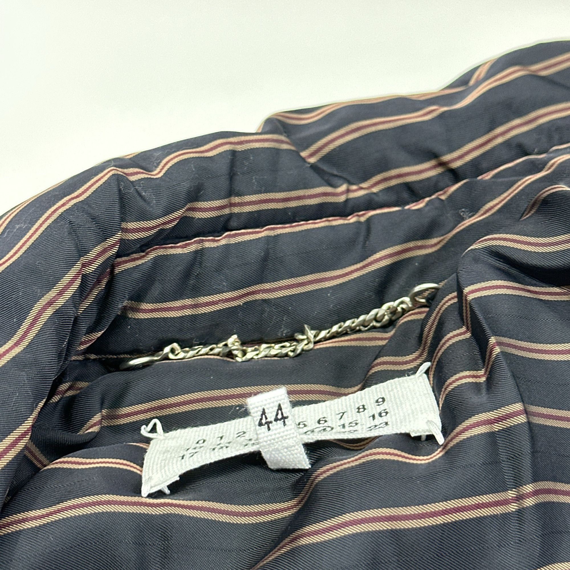 Maison Margiela Maison Margiela Striped Polo Collar Shirt Size S Size US S / EU 44-46 / 1 - 5 Thumbnail