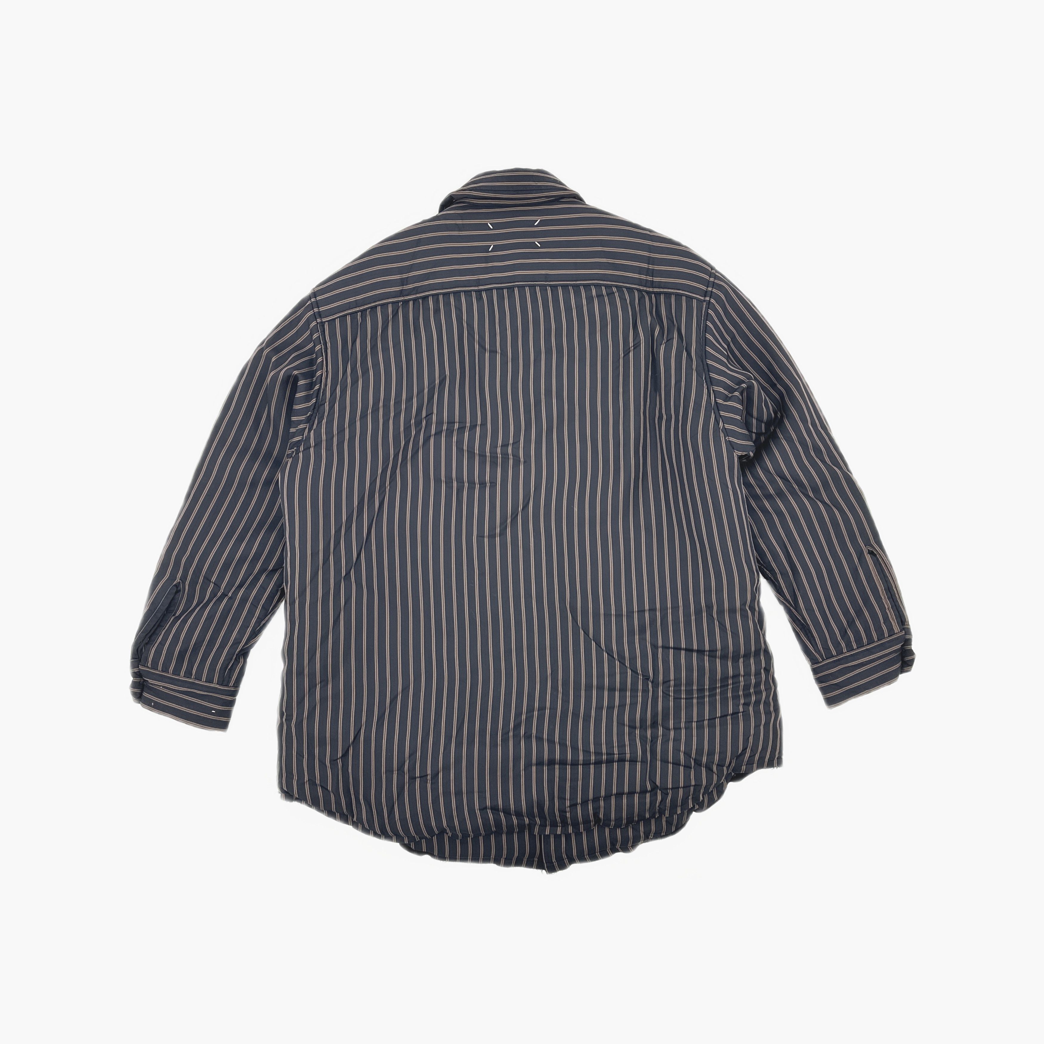Maison Margiela Maison Margiela Striped Polo Collar Shirt Size S Size US S / EU 44-46 / 1 - 2 Thumbnail