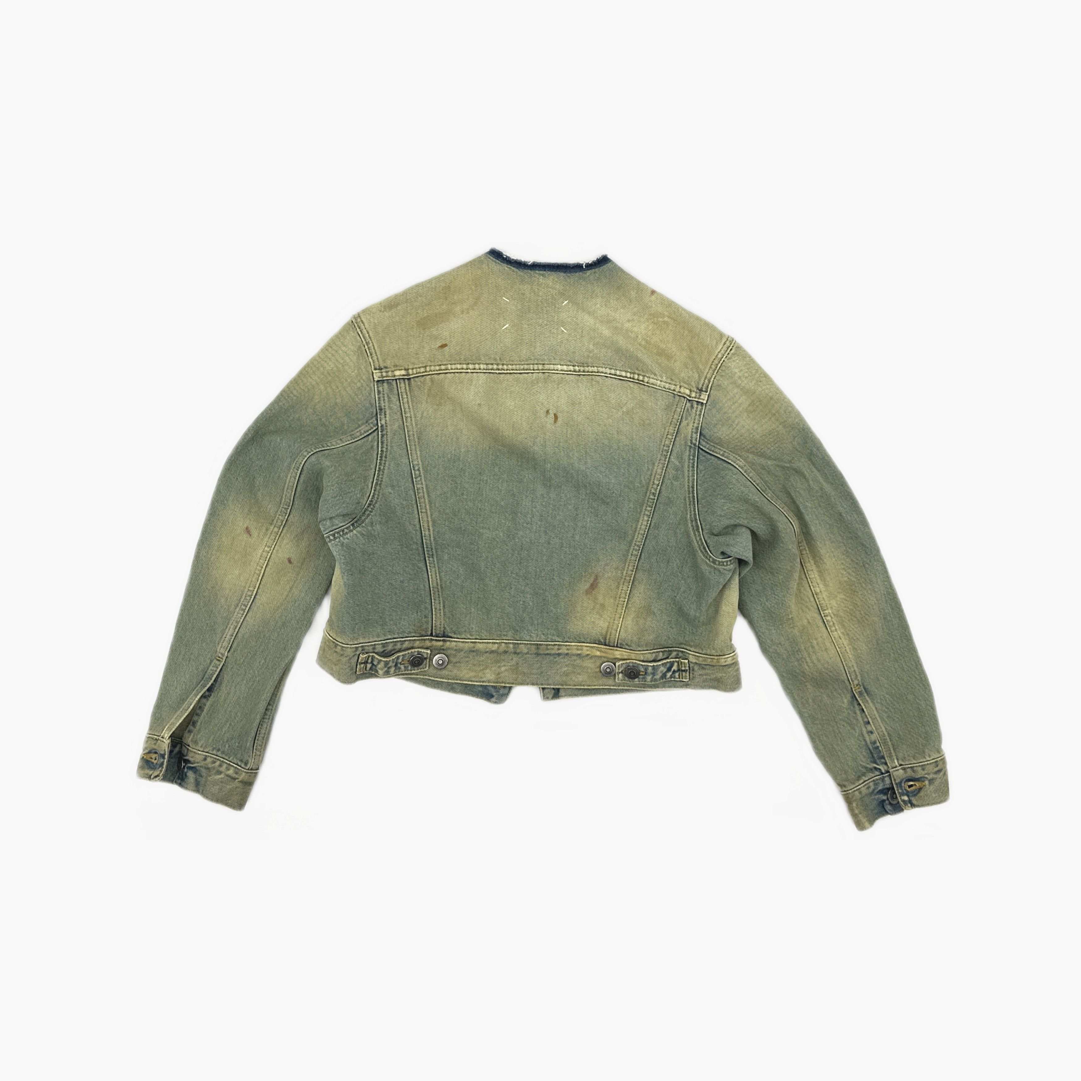 Maison Margiela Maison Margiela Faded Denim Jacket Size 38 Size XS / US 0-2 / IT 36-38 - 2 Thumbnail