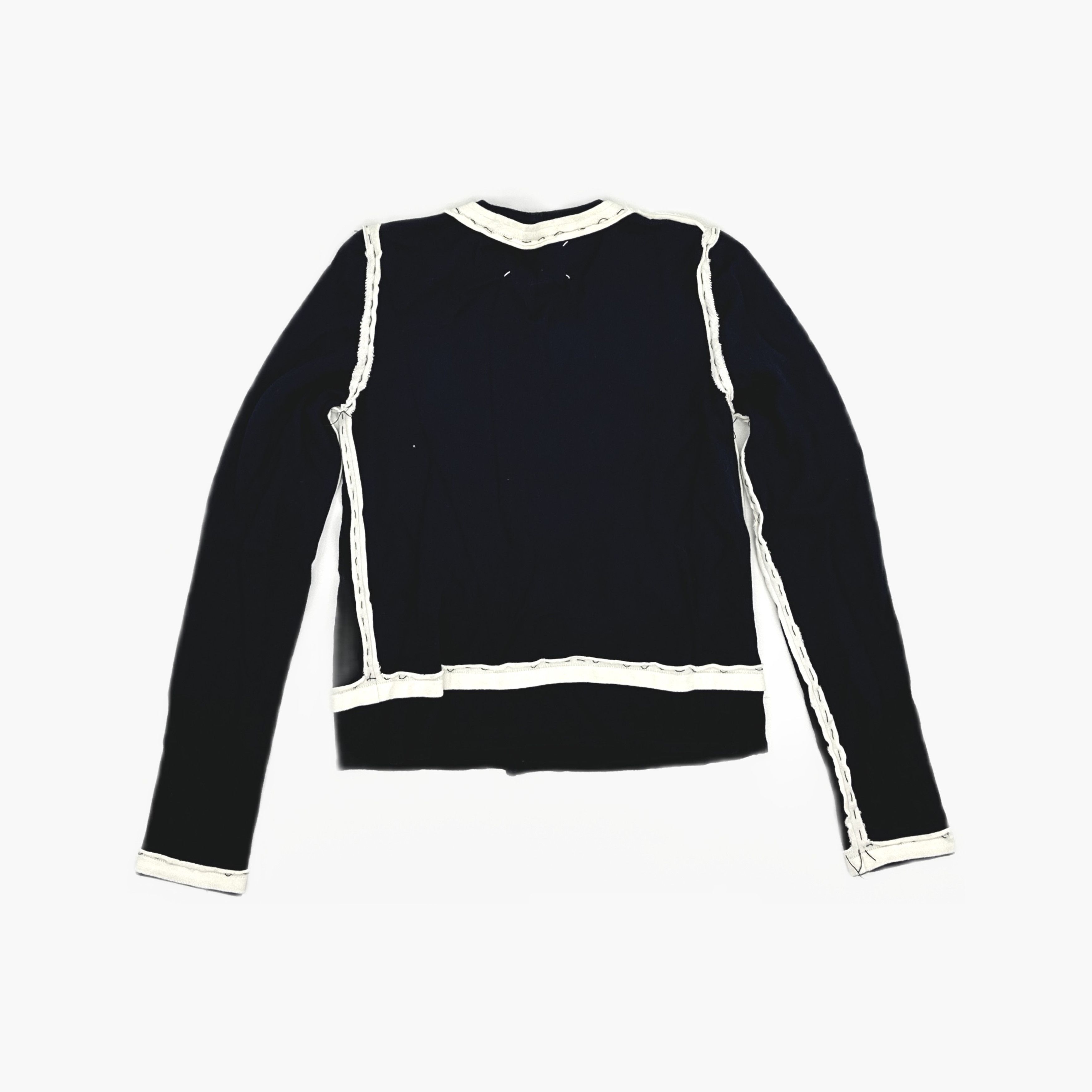 MM6 MM6 Maison Margiela Contrast Stitch Cardigan Size M Size M / US 6-8 / IT 42-44 - 2 Thumbnail
