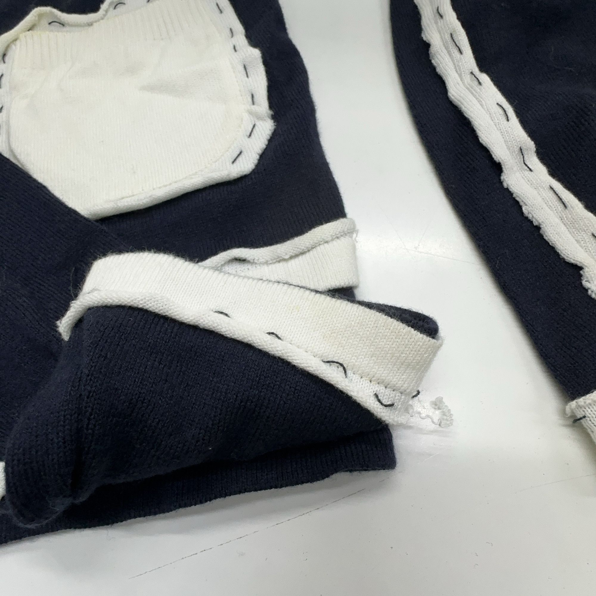 MM6 MM6 Maison Margiela Contrast Stitch Cardigan Size M Size M / US 6-8 / IT 42-44 - 8 Thumbnail