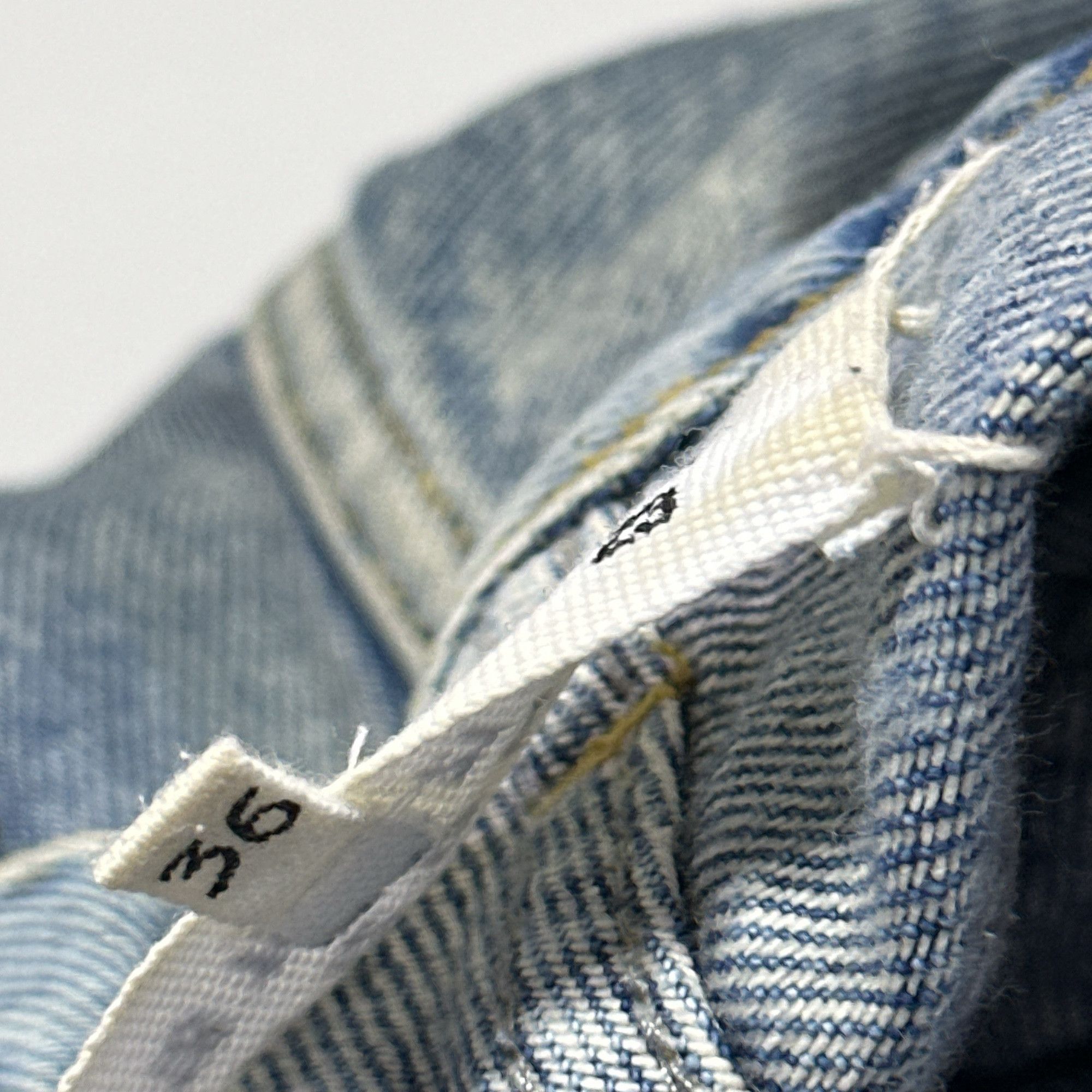Maison Margiela Maison Margiela Washed Denim Jeans Size 36 Size 25" / US 0 / IT 36 - 5 Thumbnail