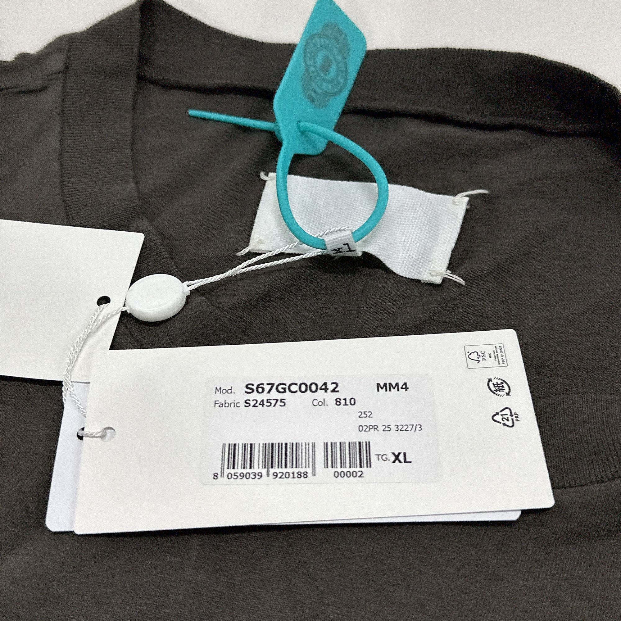 Maison Margiela Maison Margiela Numeric Logo T-Shirt XL Size US XL / EU 56 / 4 - 4 Thumbnail