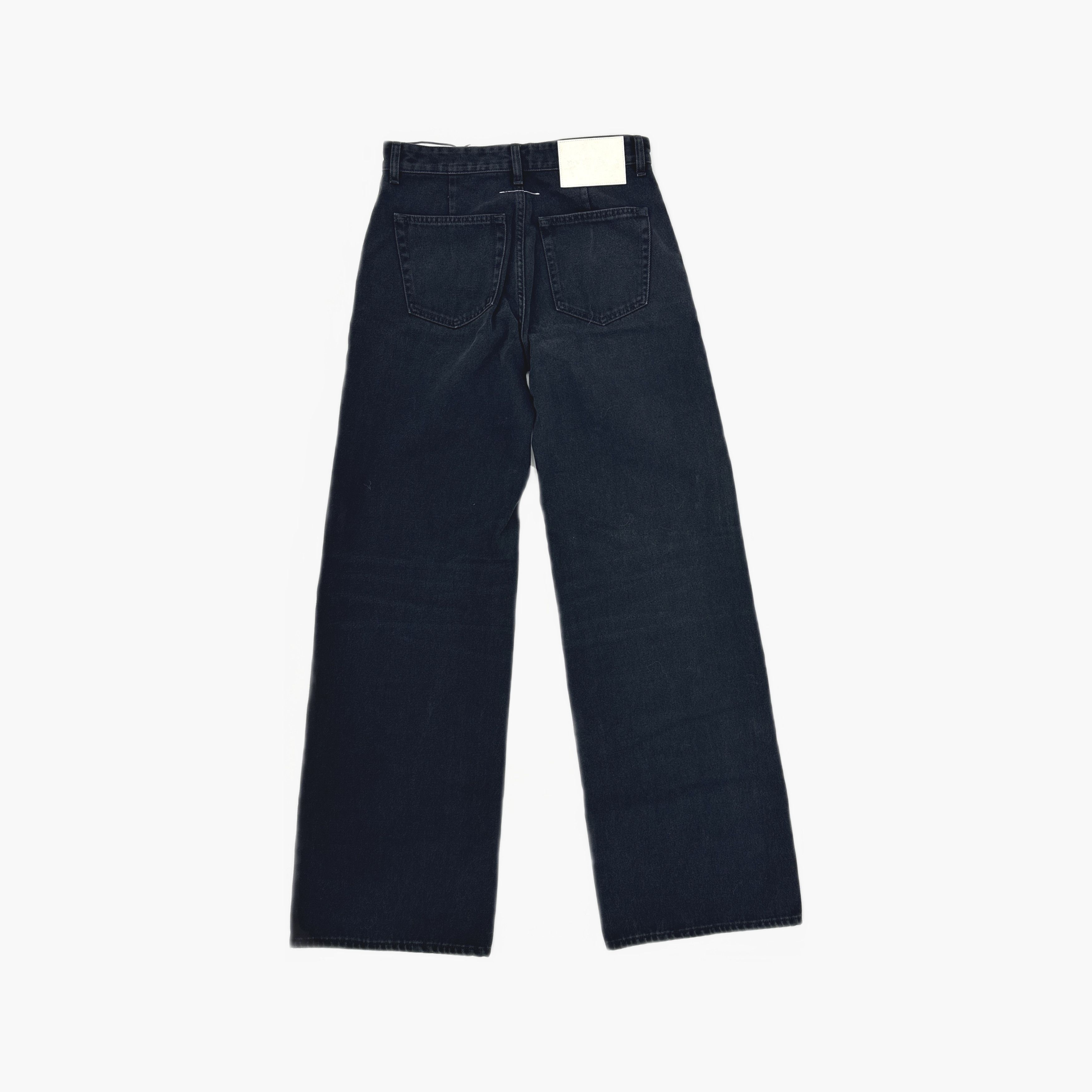 MM6 MM6 Maison Margiela Black Jeans Size 29 Size 29" - 2 Thumbnail