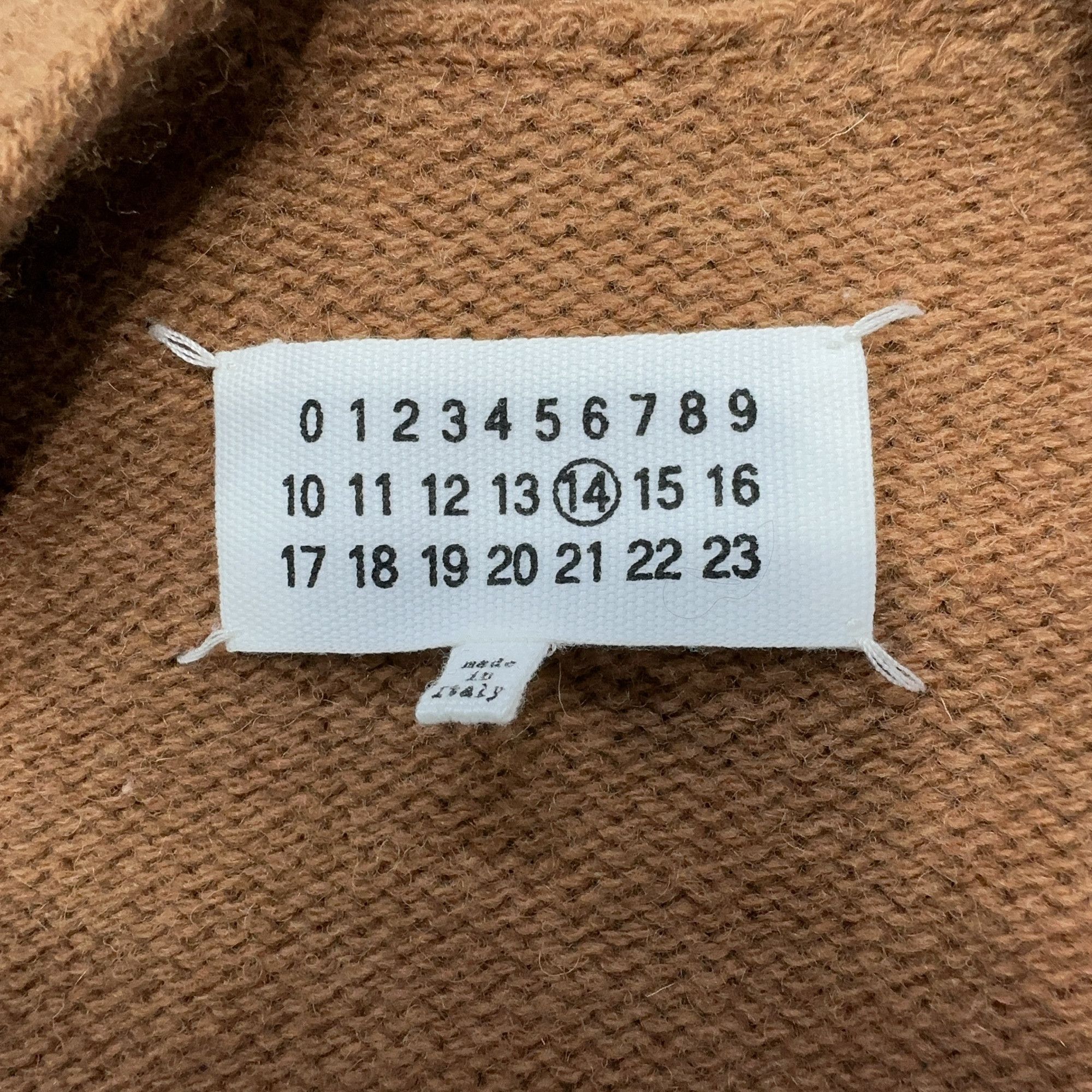 Maison Margiela Maison Margiela Elbow Patch Cardigan Brown Size M Size US M / EU 48-50 / 2 - 3 Thumbnail