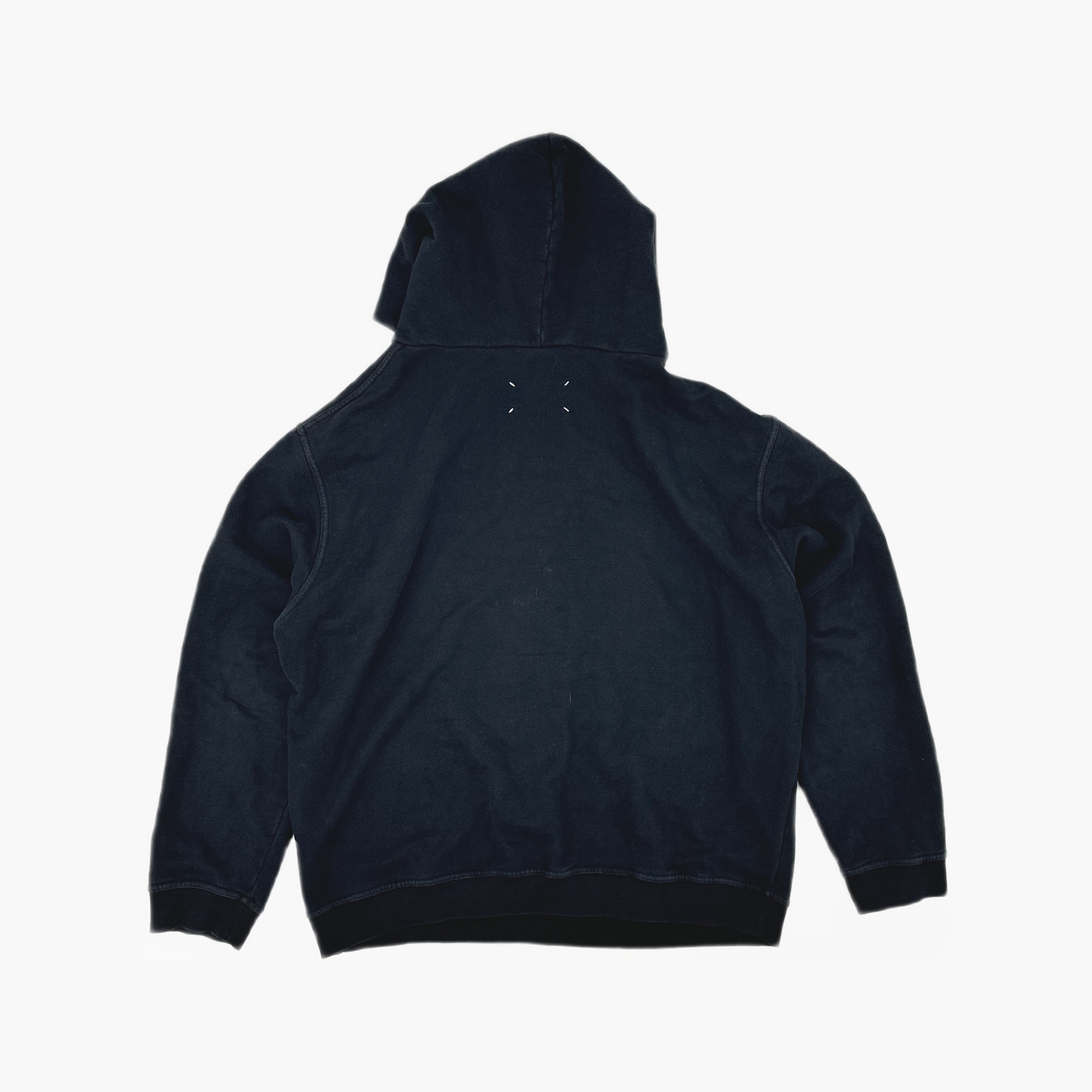 Maison Margiela Maison Margiela Inverted Logo Hoodie Size 50 Size US M / EU 48-50 / 2 - 2 Thumbnail