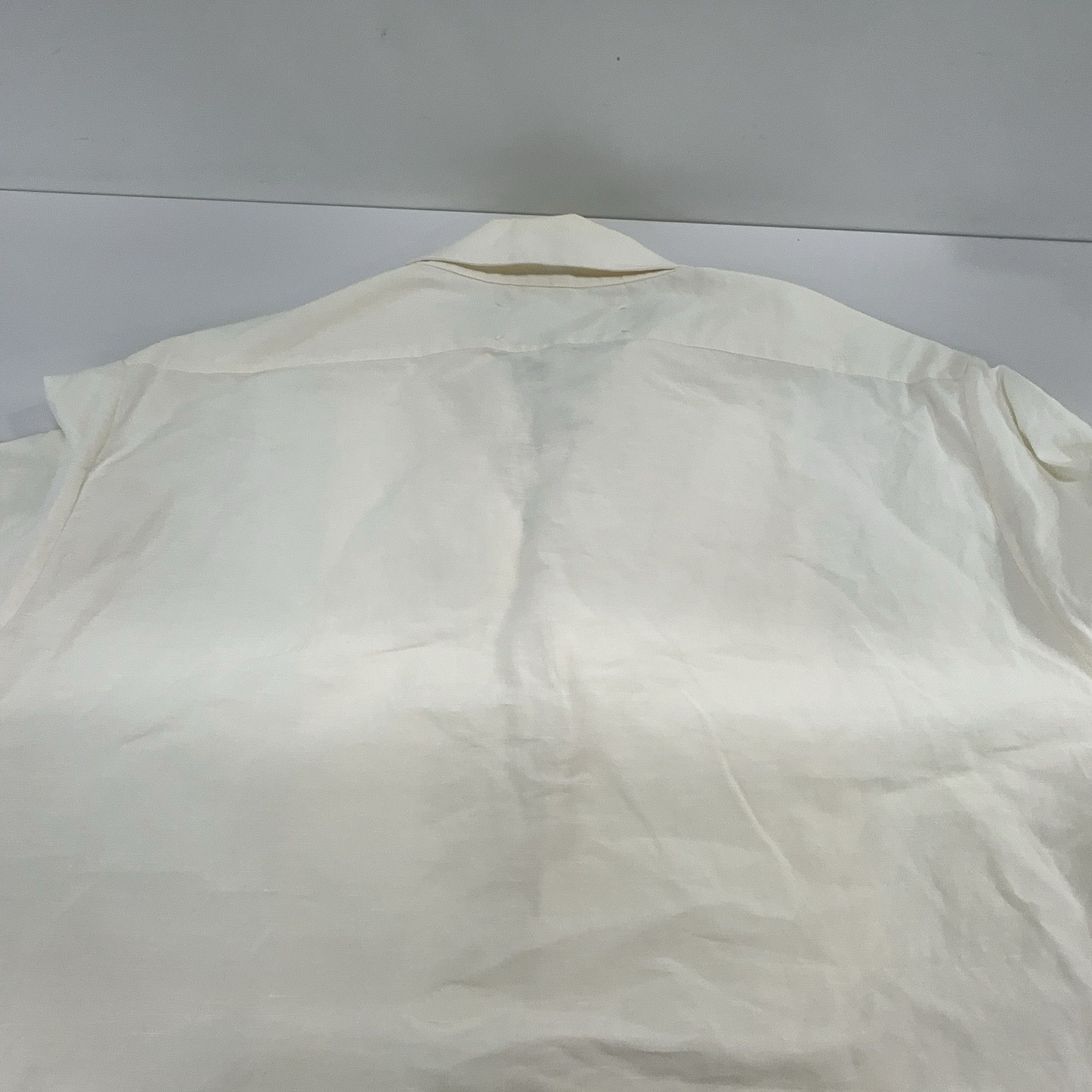 Maison Margiela Maison Margiela Cotton Linen Short Sleeve Shirt Size L Size US L / EU 52-54 / 3 - 8 Thumbnail