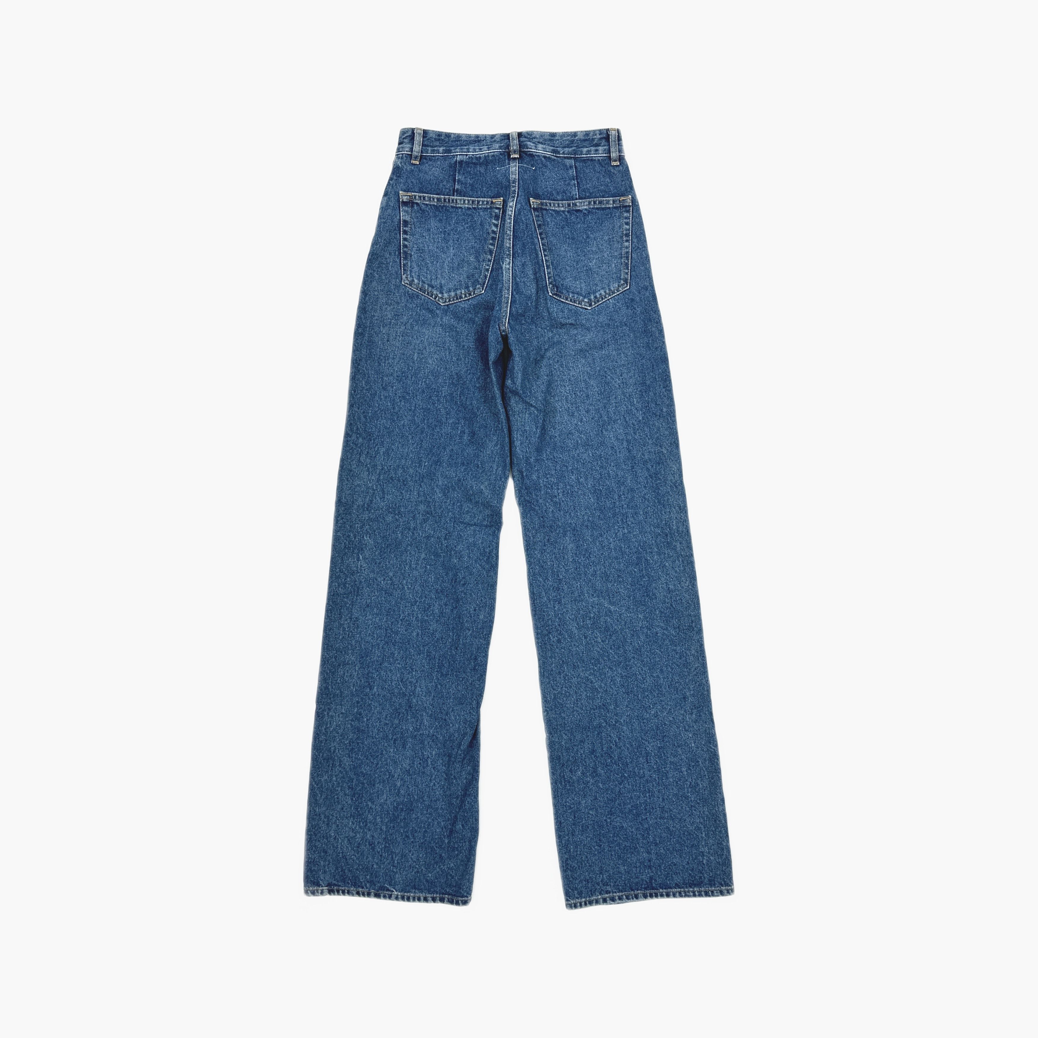 MM6 MM6 Maison Margiela Wide Leg Jeans Size 40 Size 27" / US 4 / IT 40 - 2 Thumbnail