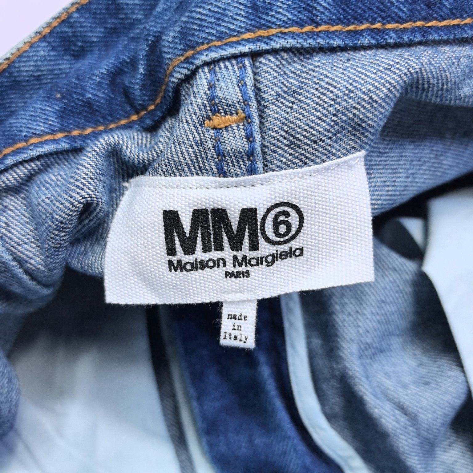 MM6 MM6 Maison Margiela Wide Leg Jeans Size 40 Size 27" / US 4 / IT 40 - 3 Thumbnail