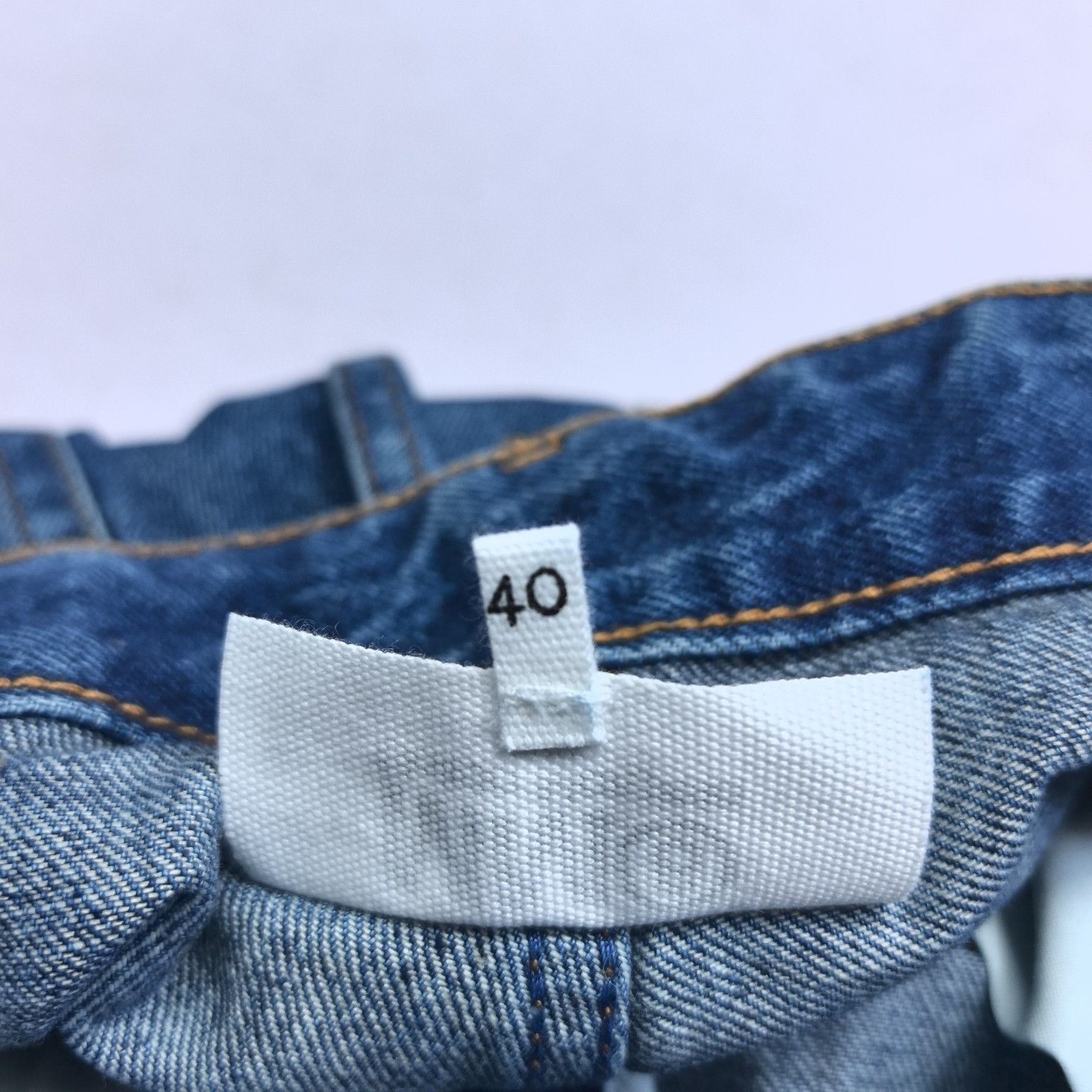 MM6 MM6 Maison Margiela Wide Leg Jeans Size 40 Size 27" / US 4 / IT 40 - 4 Thumbnail