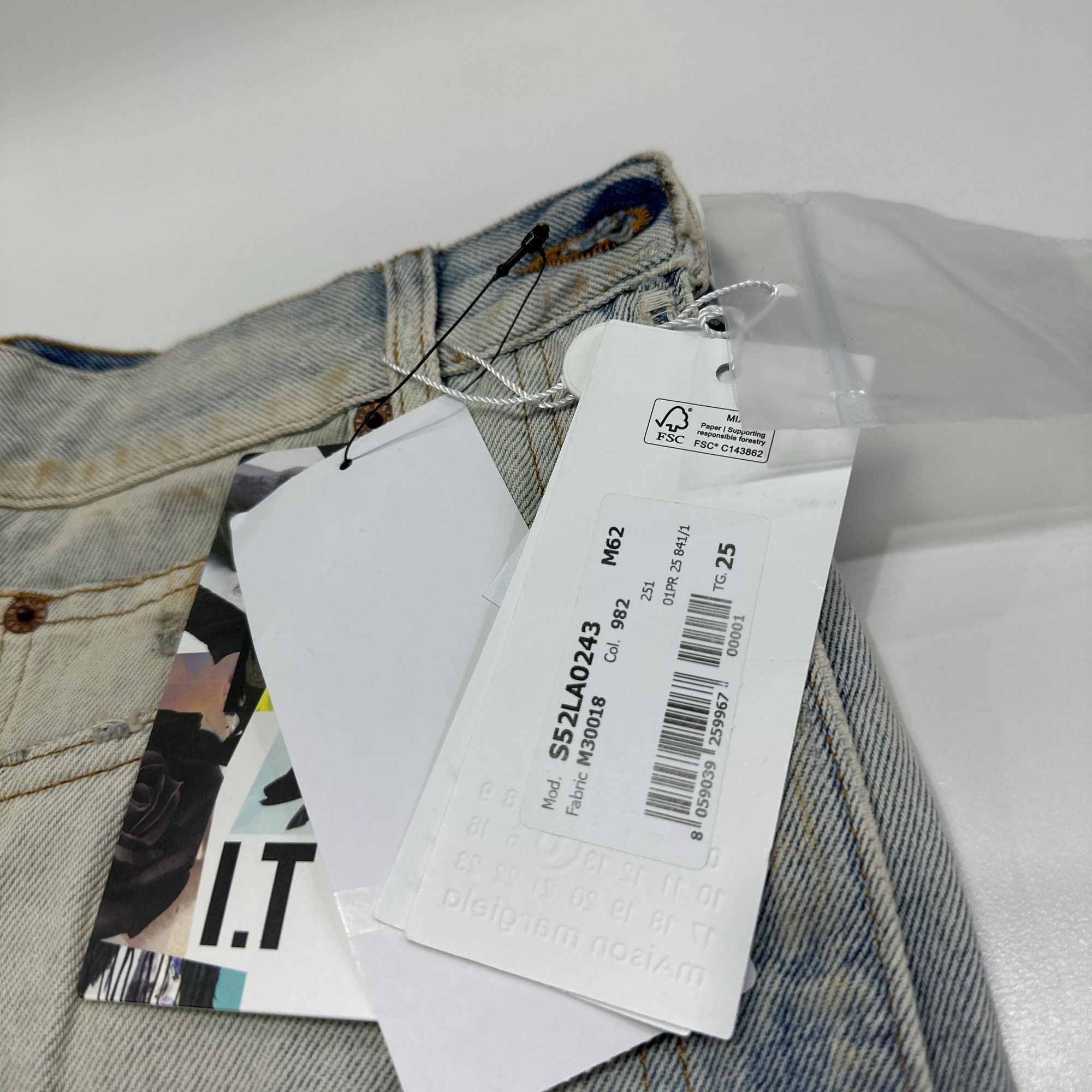 MM6 MM6 Maison Margiela Denim Jeans Size 25 Size 25" / US 0 / IT 36 - 3 Thumbnail
