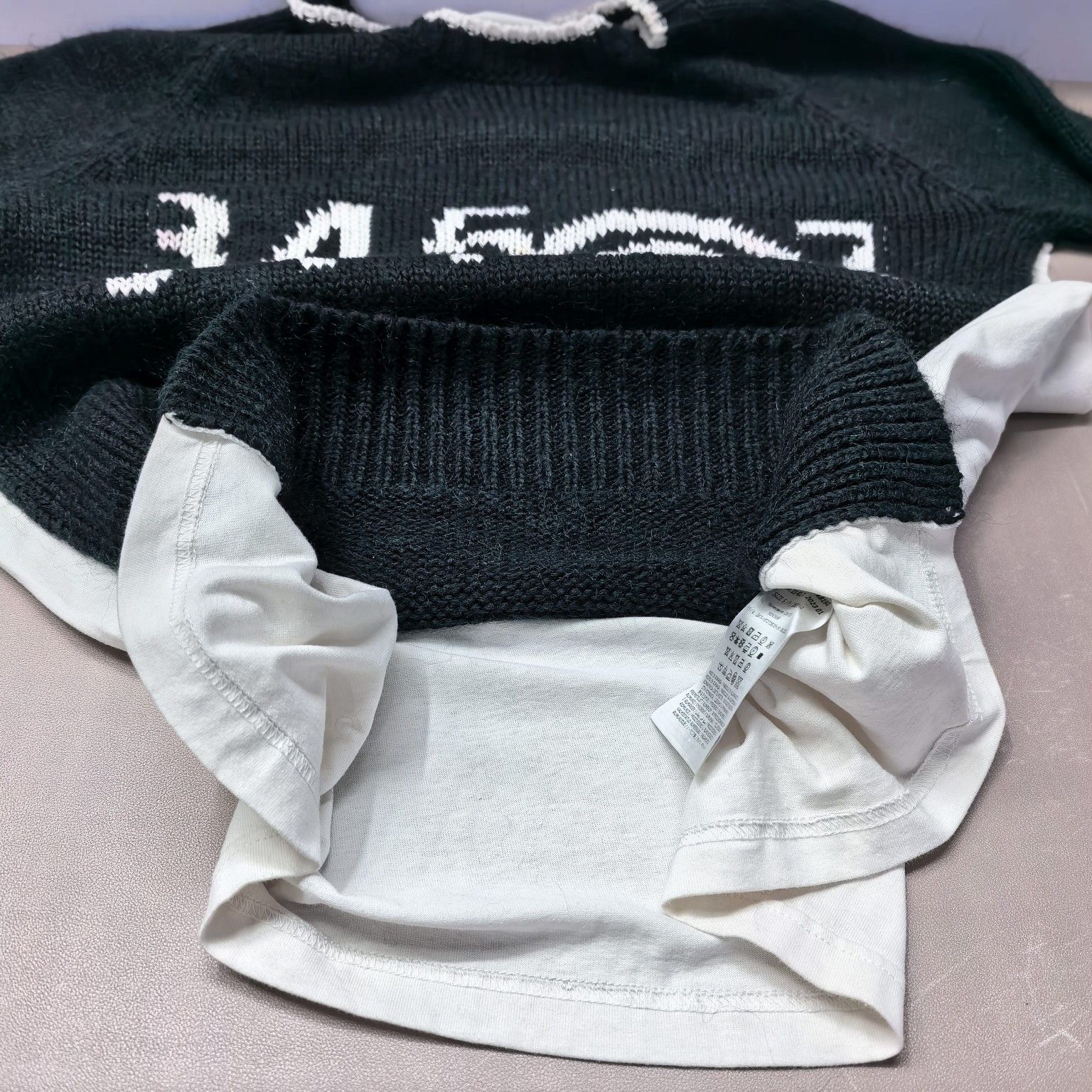 MM6 MM6 Maison Margiela Numeric Knit Sweater Size S Size S / US 4 / IT 40 - 13 Thumbnail