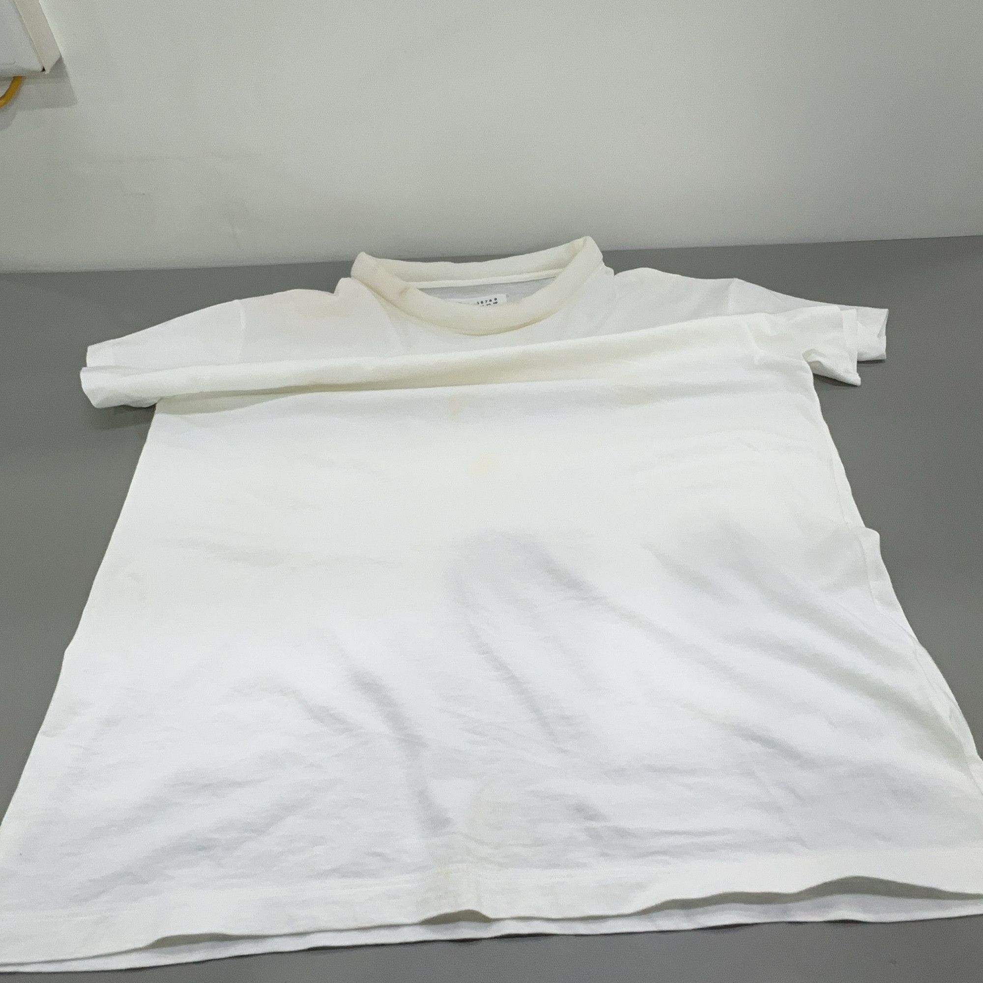 Maison Margiela Maison Margiela Logo White T-Shirt Size M Size M / US 6-8 / IT 42-44 - 10 Thumbnail