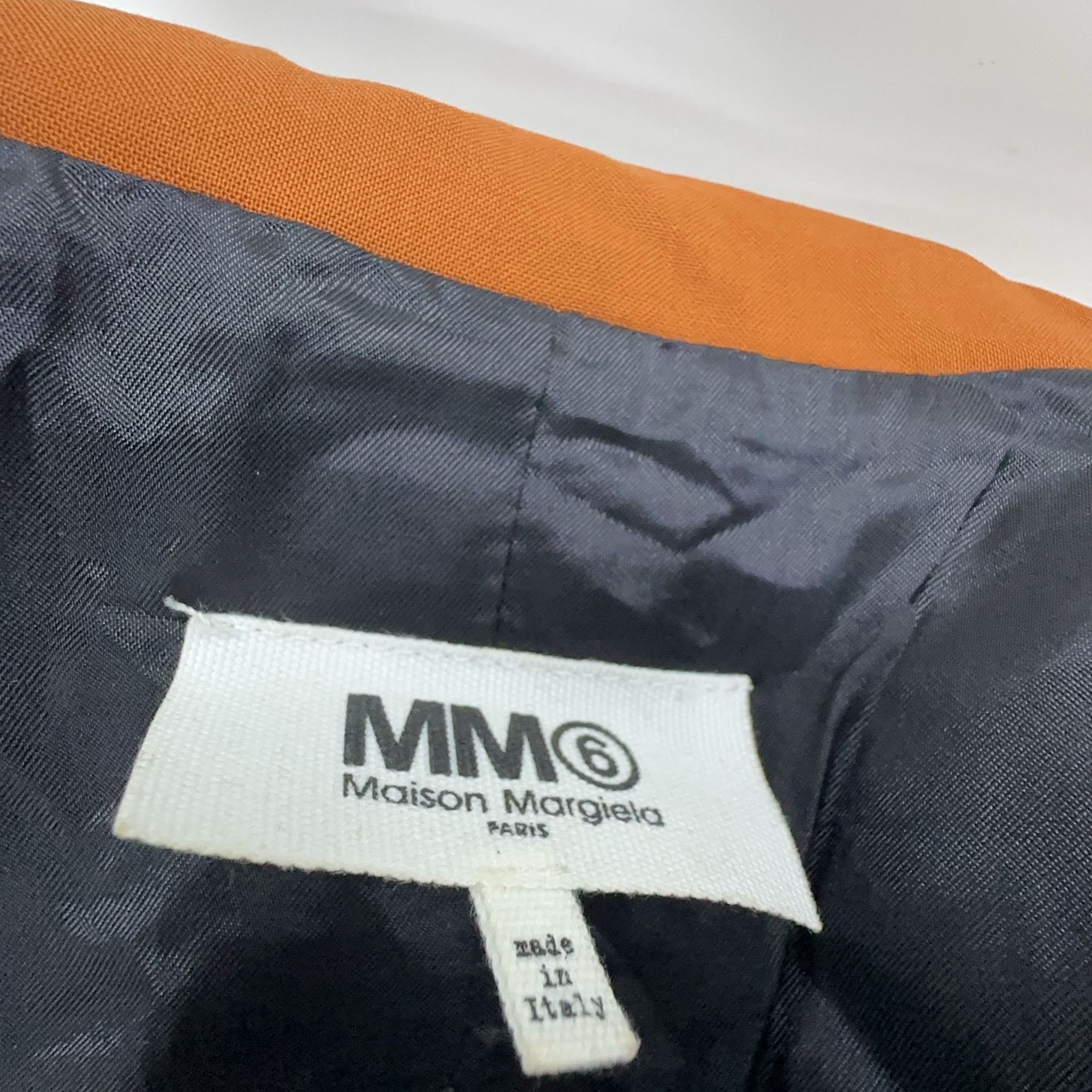 MM6 MM6 Maison Margiela Brown Double Breasted Coat Size 38 Size XS / US 0-2 / IT 36-38 - 4 Thumbnail