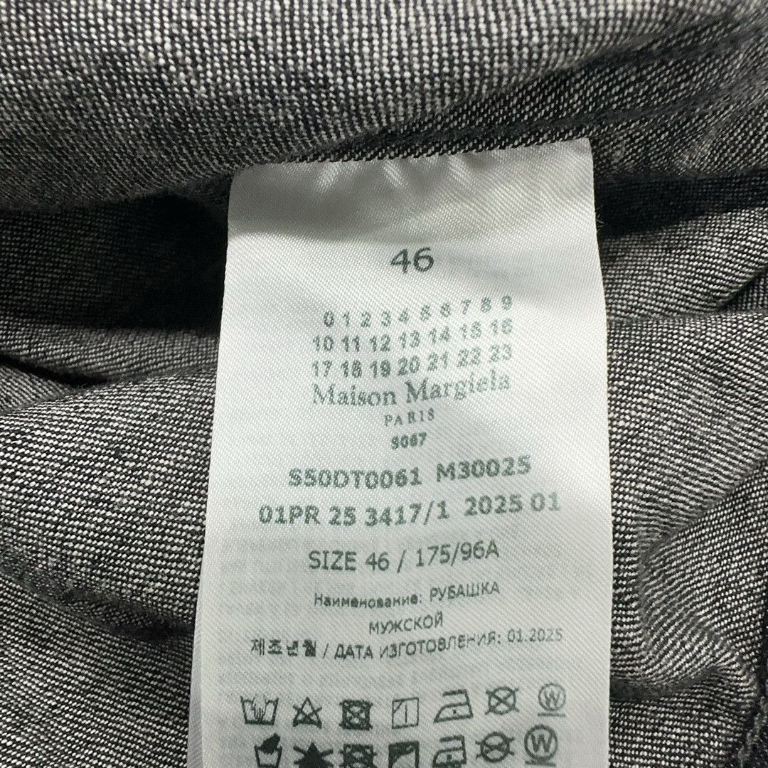 Maison Margiela Maison Margiela Washed Denim Shirt Size 46 Size US S / EU 44-46 / 1 - 5 Thumbnail