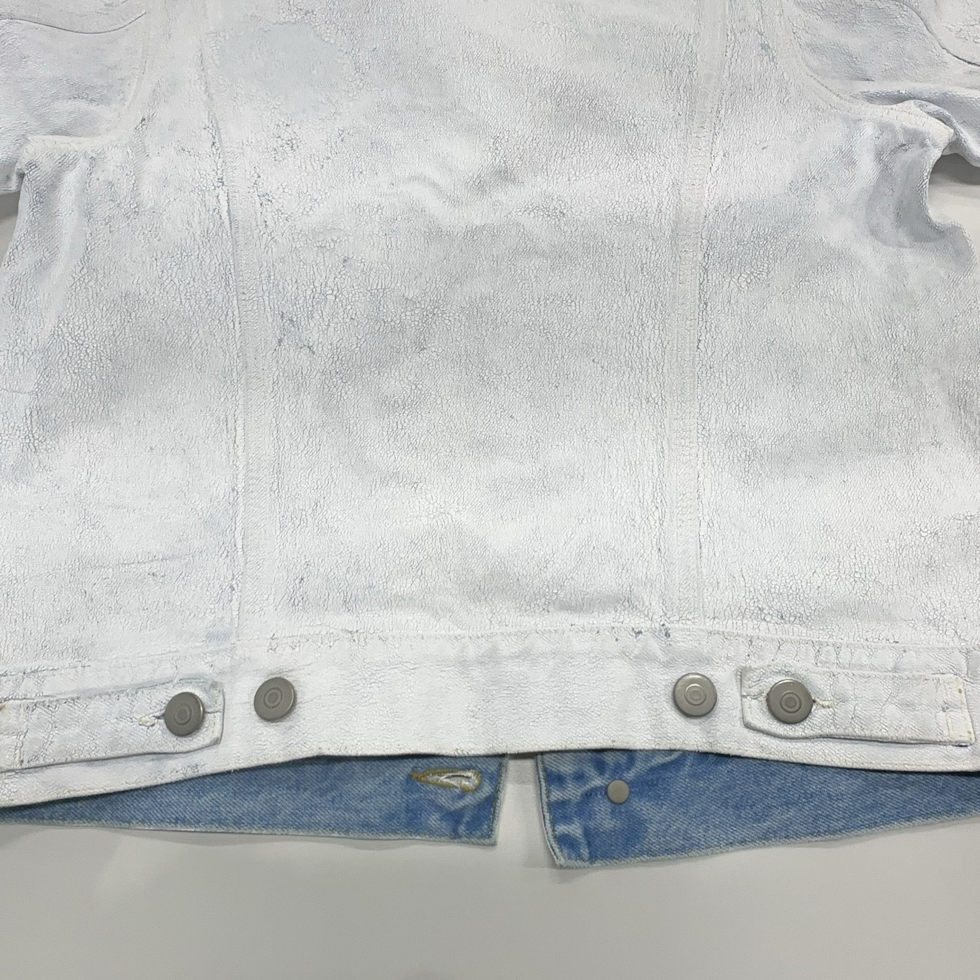 Maison Margiela Maison Margiela Painted Denim Jacket Size US XXS Size US XXS / EU 40 - 11 Thumbnail