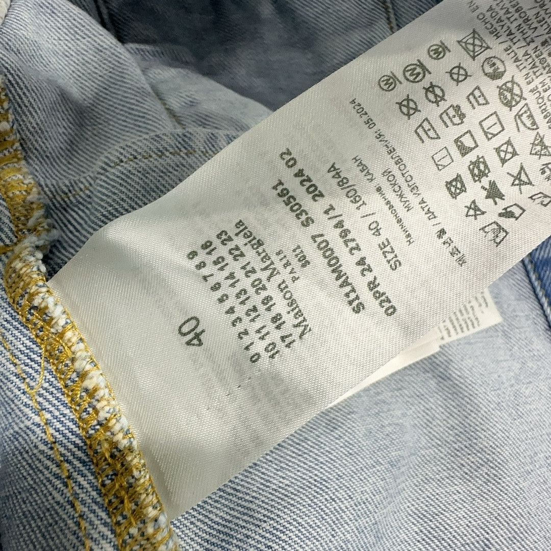 Maison Margiela Maison Margiela Painted Denim Jacket Size US XXS Size US XXS / EU 40 - 5 Thumbnail