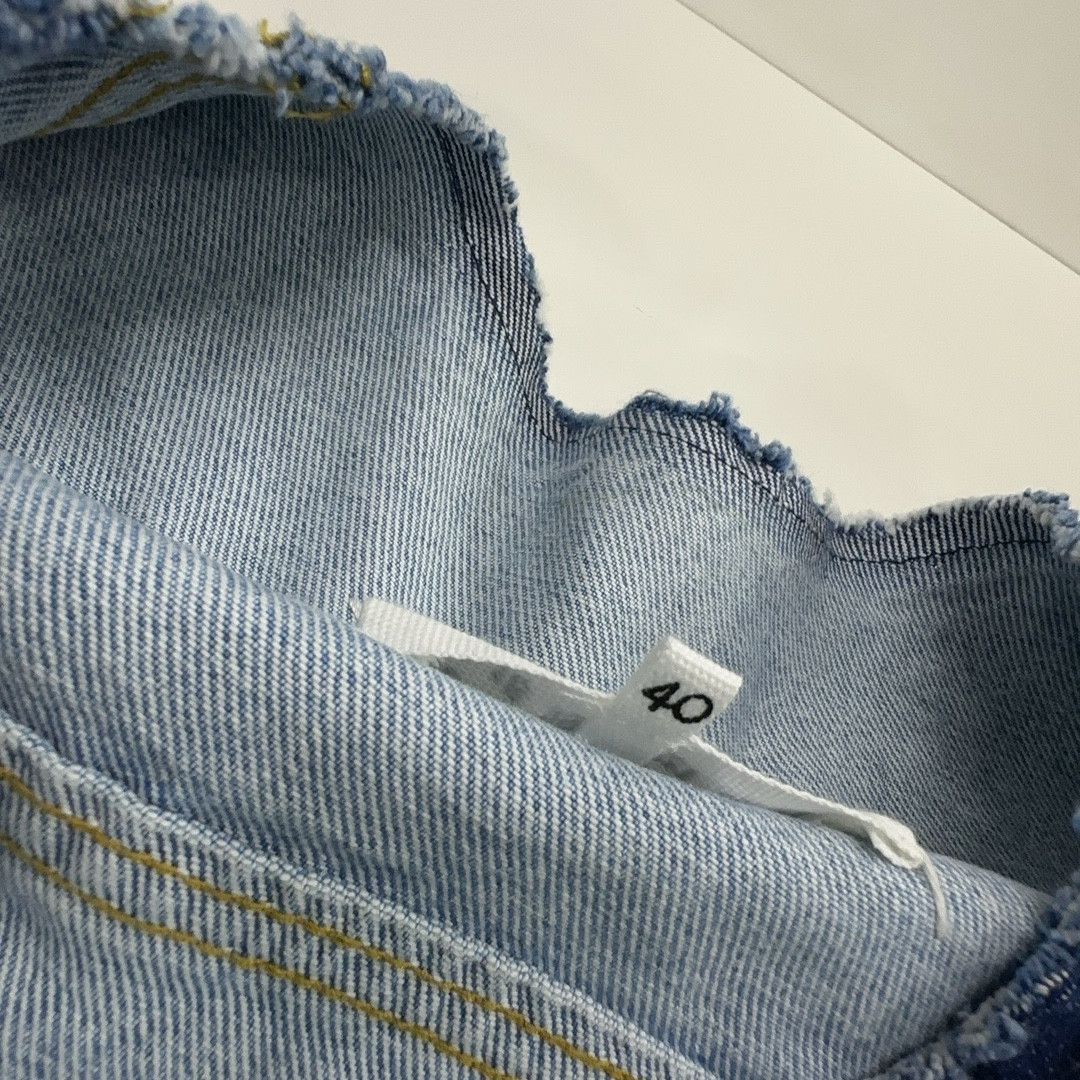 Maison Margiela Maison Margiela Painted Denim Jacket Size US XXS Size US XXS / EU 40 - 4 Thumbnail