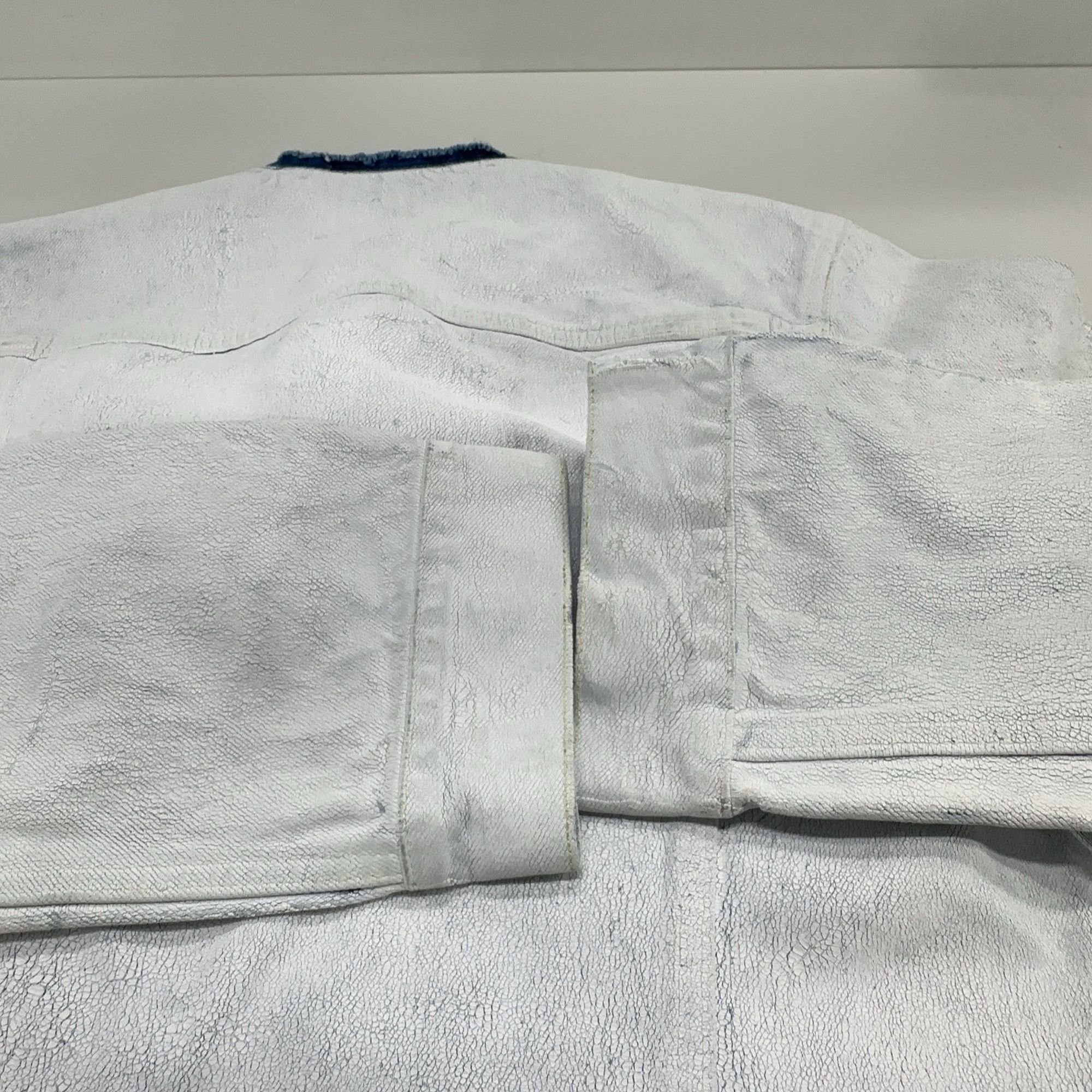 Maison Margiela Maison Margiela Painted Denim Jacket Size US XXS Size US XXS / EU 40 - 12 Thumbnail