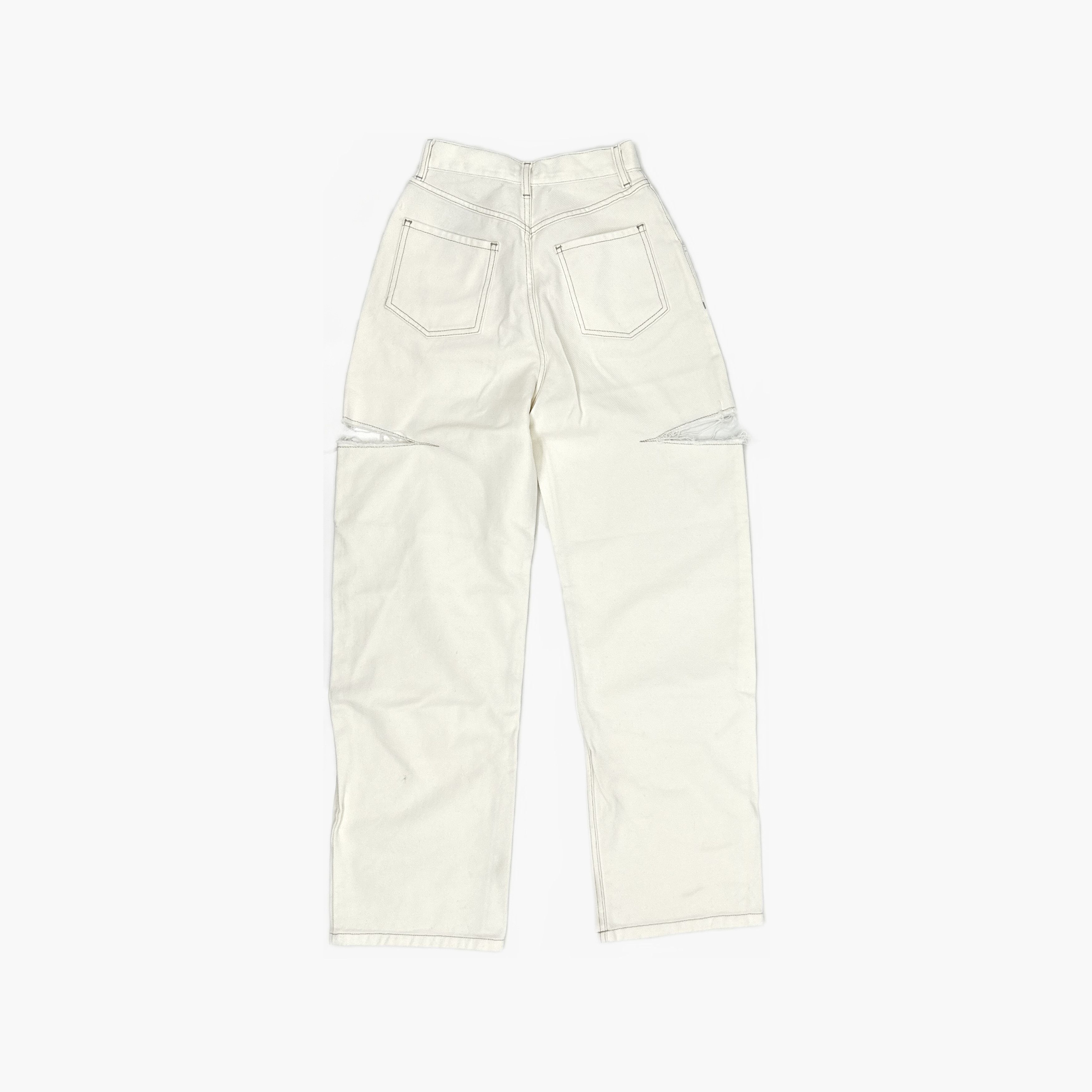 Maison Margiela Maison Margiela Distressed Jeans Size 36 Size 25" / US 0 / IT 36 - 2 Thumbnail