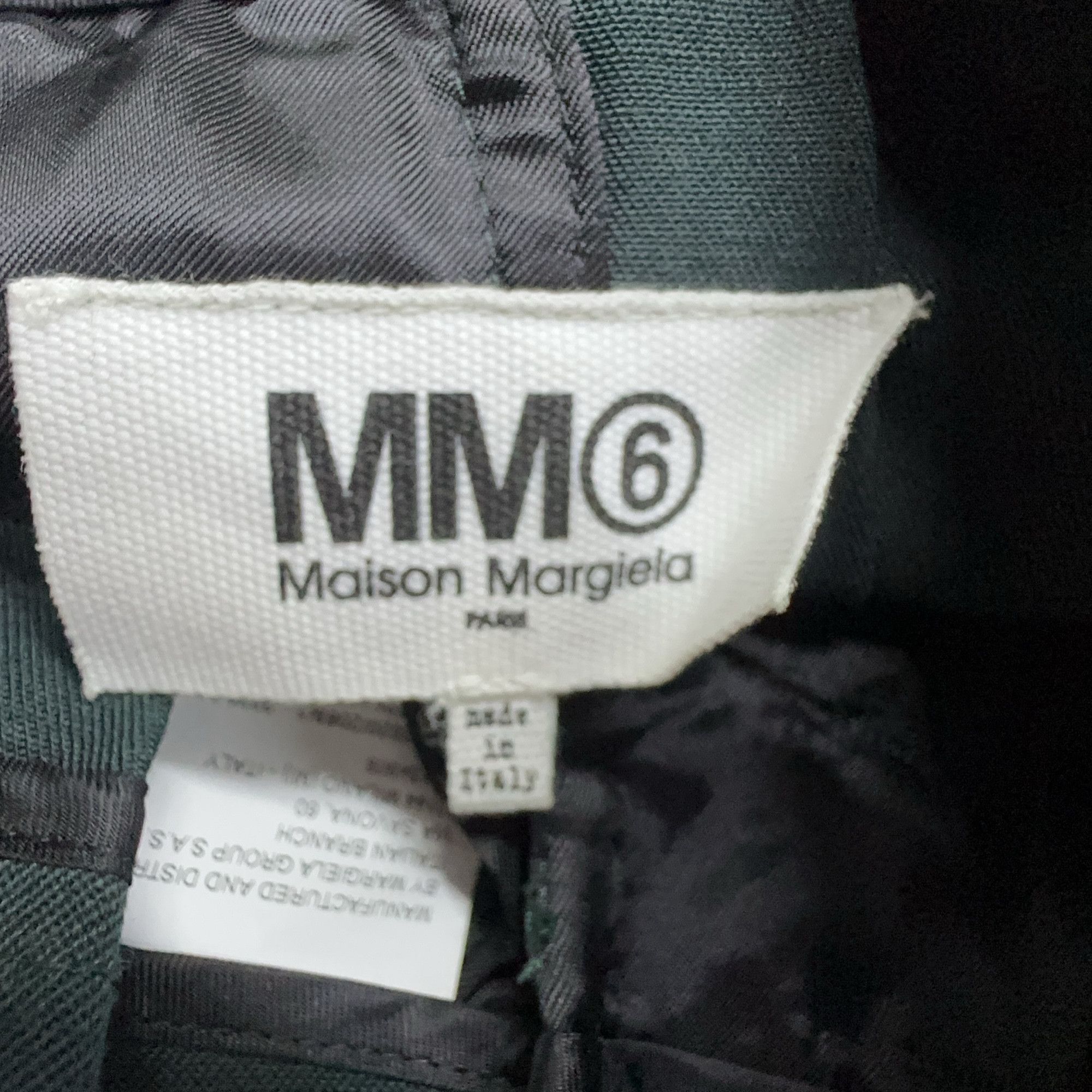MM6 MM6 Maison Margiela Dark Green Pants Size 38 Size 26" / US 2 / IT 38 - 3 Thumbnail