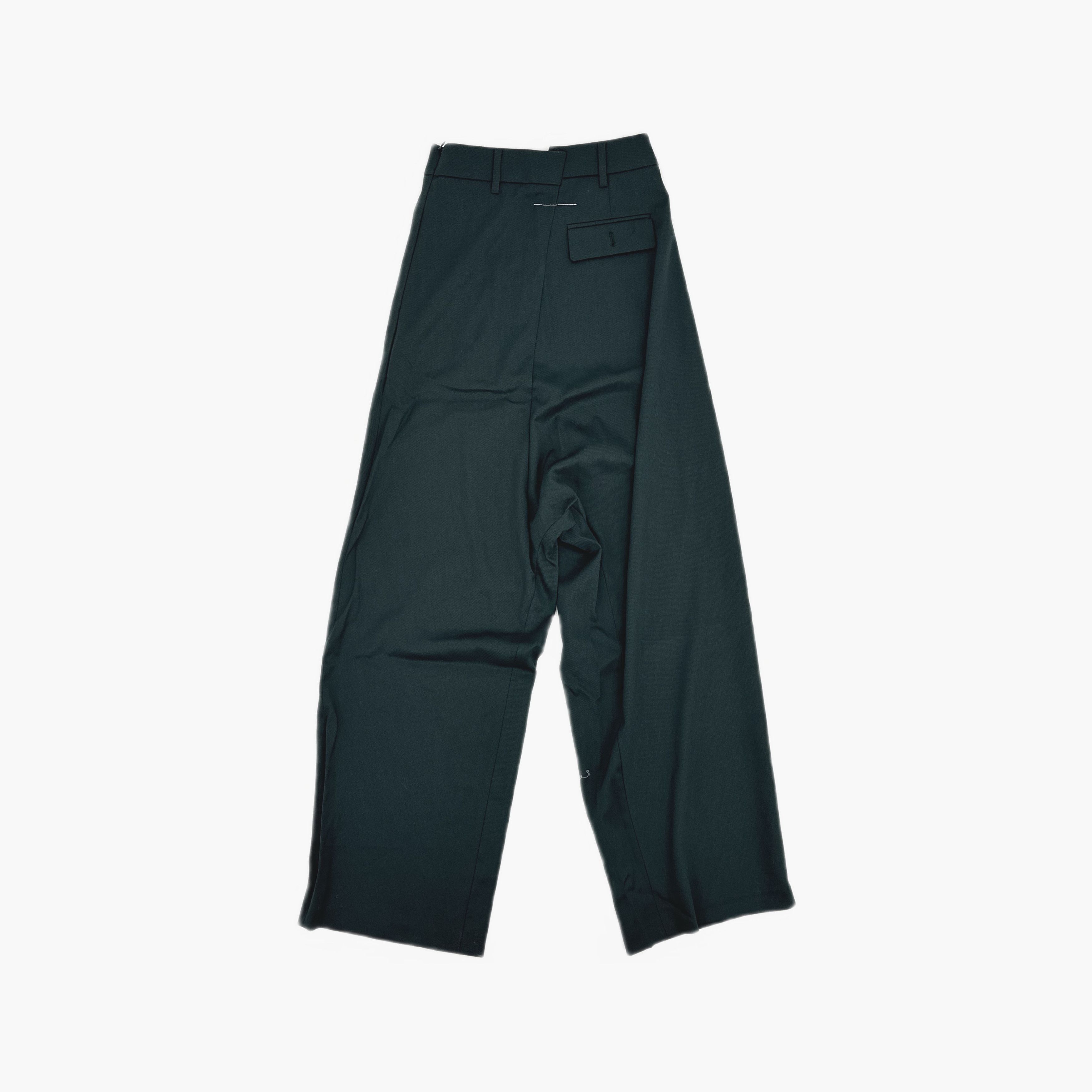 MM6 MM6 Maison Margiela Dark Green Pants Size 38 Size 26" / US 2 / IT 38 - 2 Thumbnail