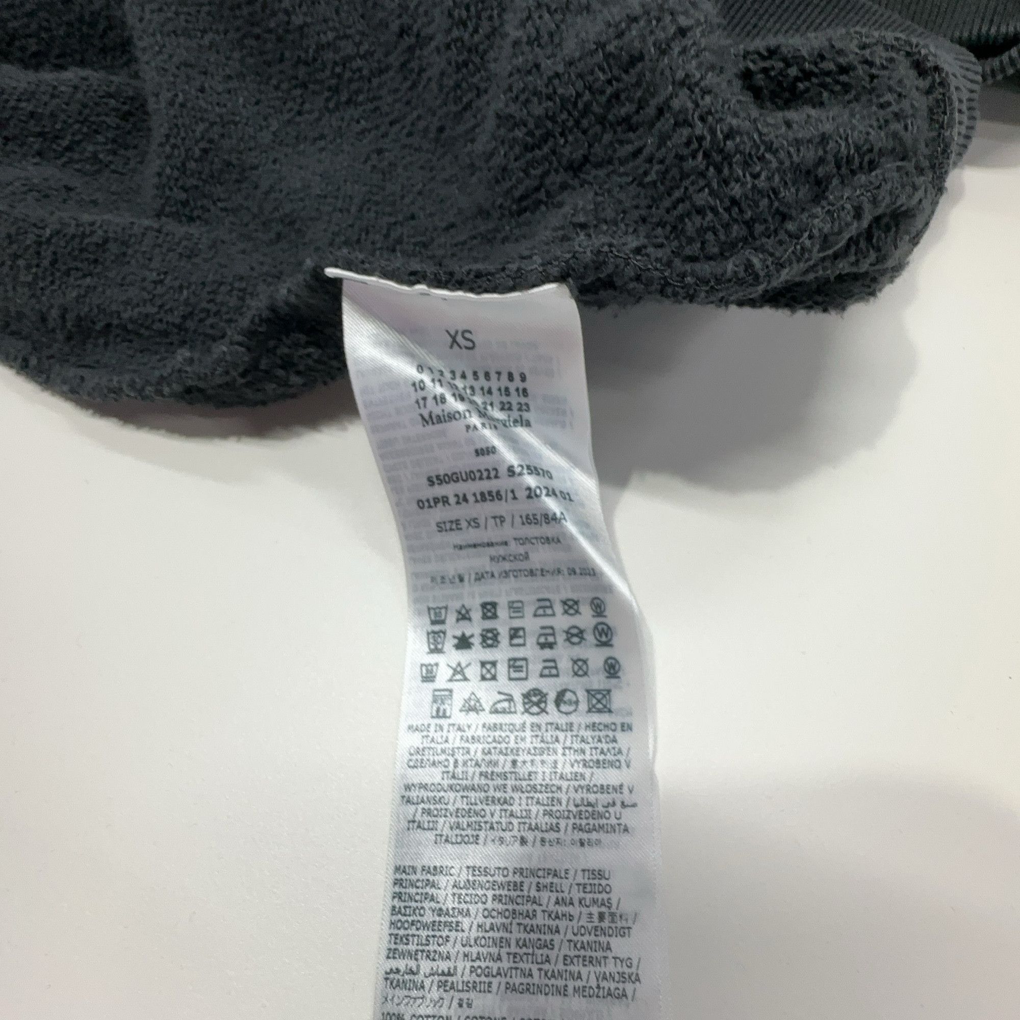 Maison Margiela Maison Margiela Invitation Graphic Sweatshirt Size XS Size US XS / EU 42 / 0 - 3 Thumbnail