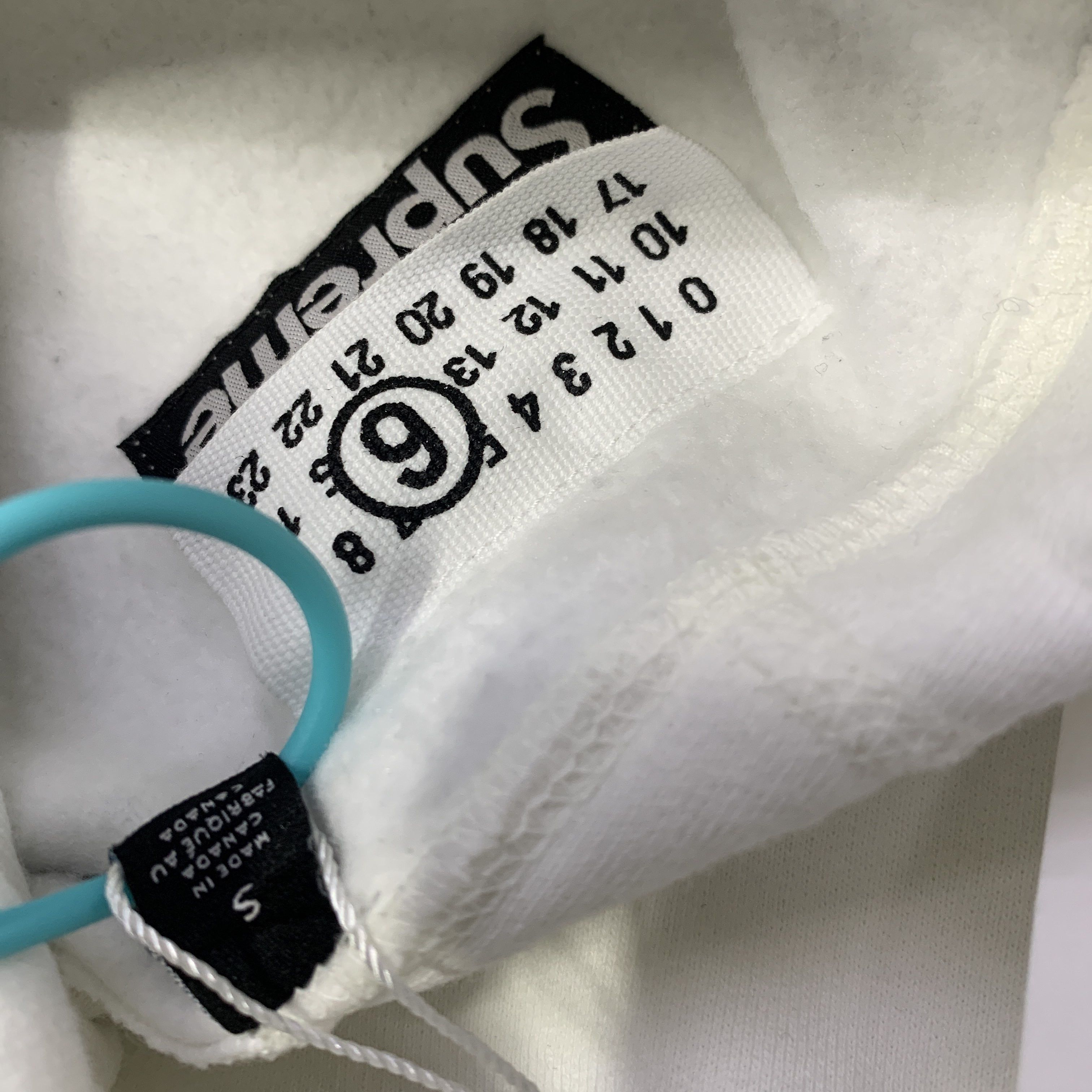 Supreme Supreme x MM6 Maison Margiela Foil Box Logo Hoodie S Size US S / EU 44-46 / 1 - 2 Thumbnail