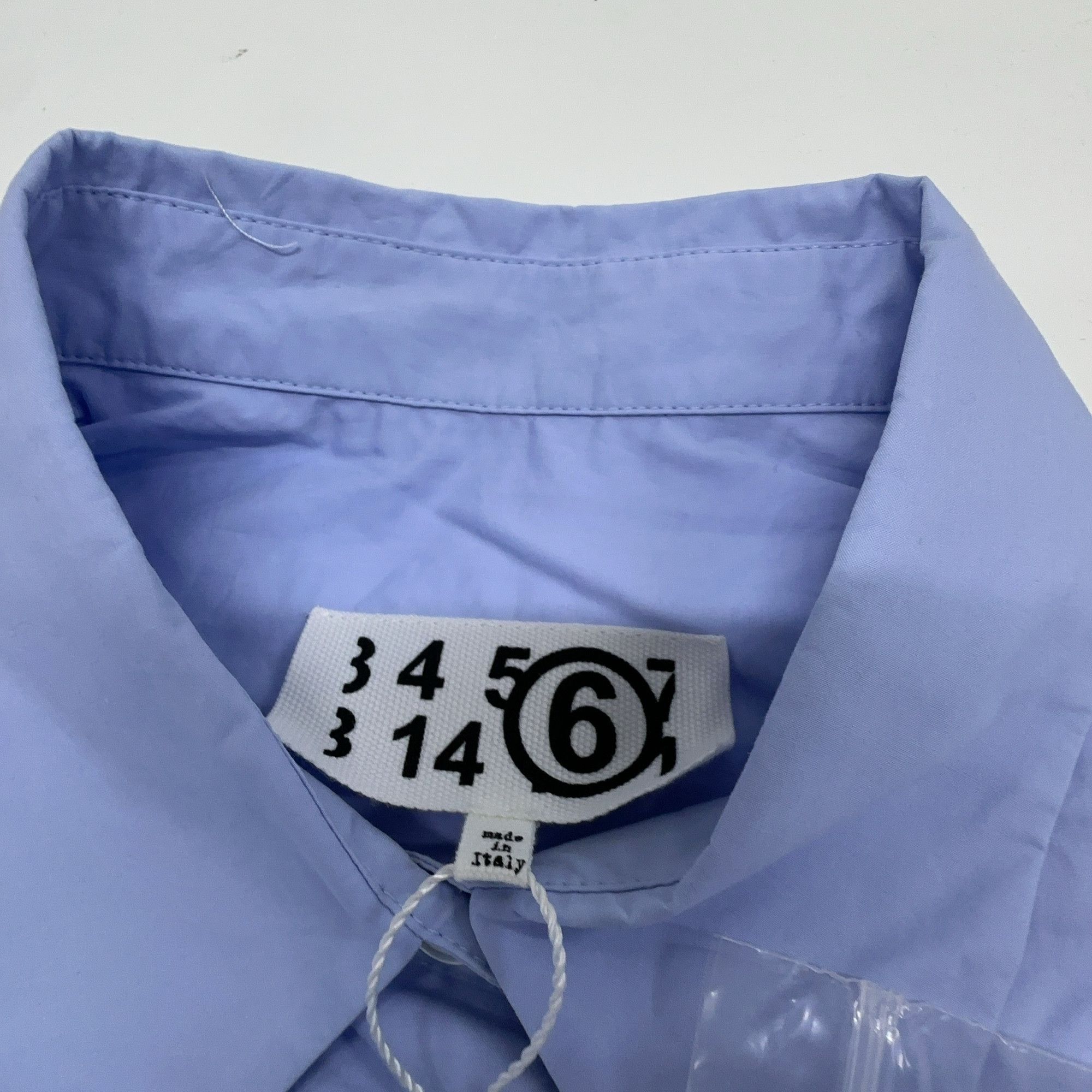 MM6 MM6 Maison Margiela Description Print Shirt Dress S Size S / US 4 / IT 40 - 4 Thumbnail