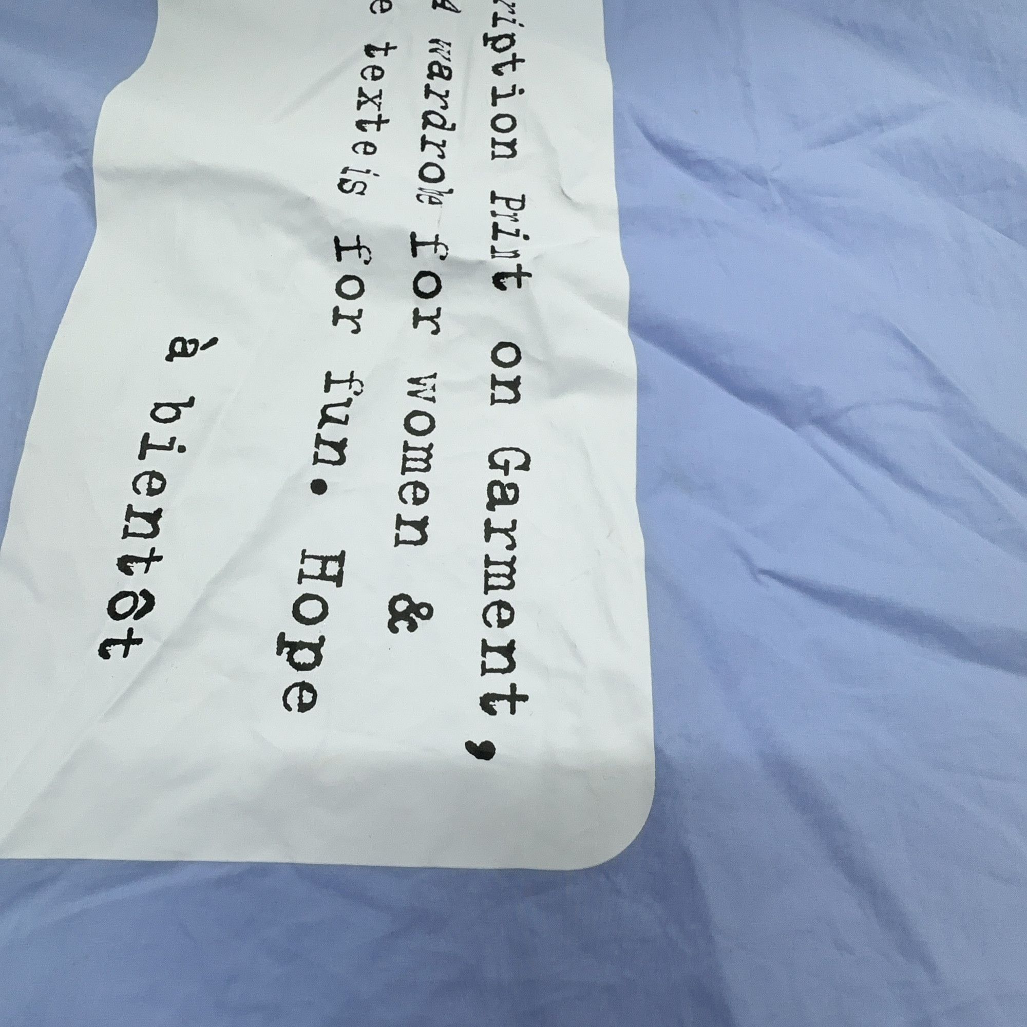 MM6 MM6 Maison Margiela Description Print Shirt Dress S Size S / US 4 / IT 40 - 10 Thumbnail