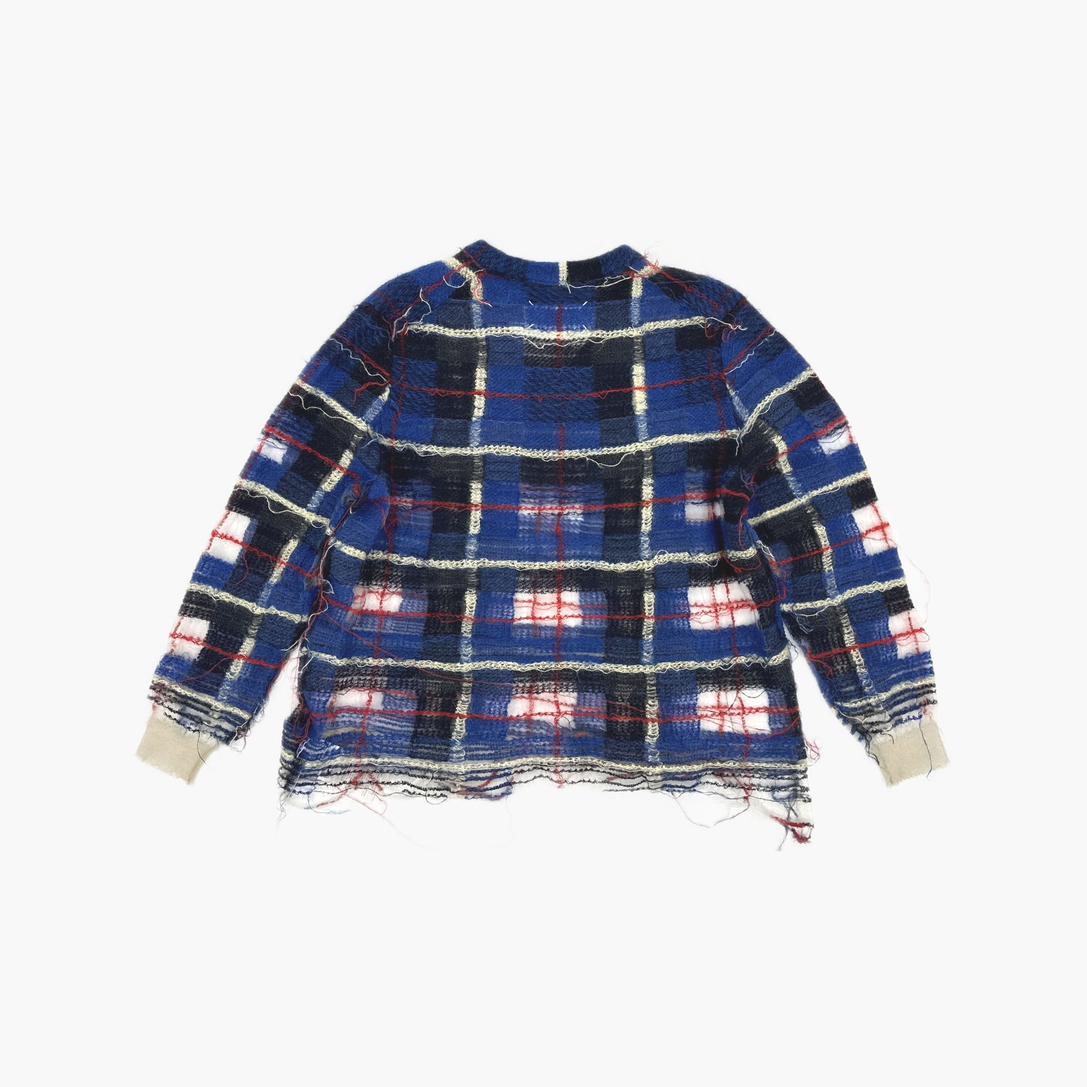 Maison Margiela Maison Margiela Plaid Mohair Sweater Size S Size US S / EU 44-46 / 1 - 2 Thumbnail