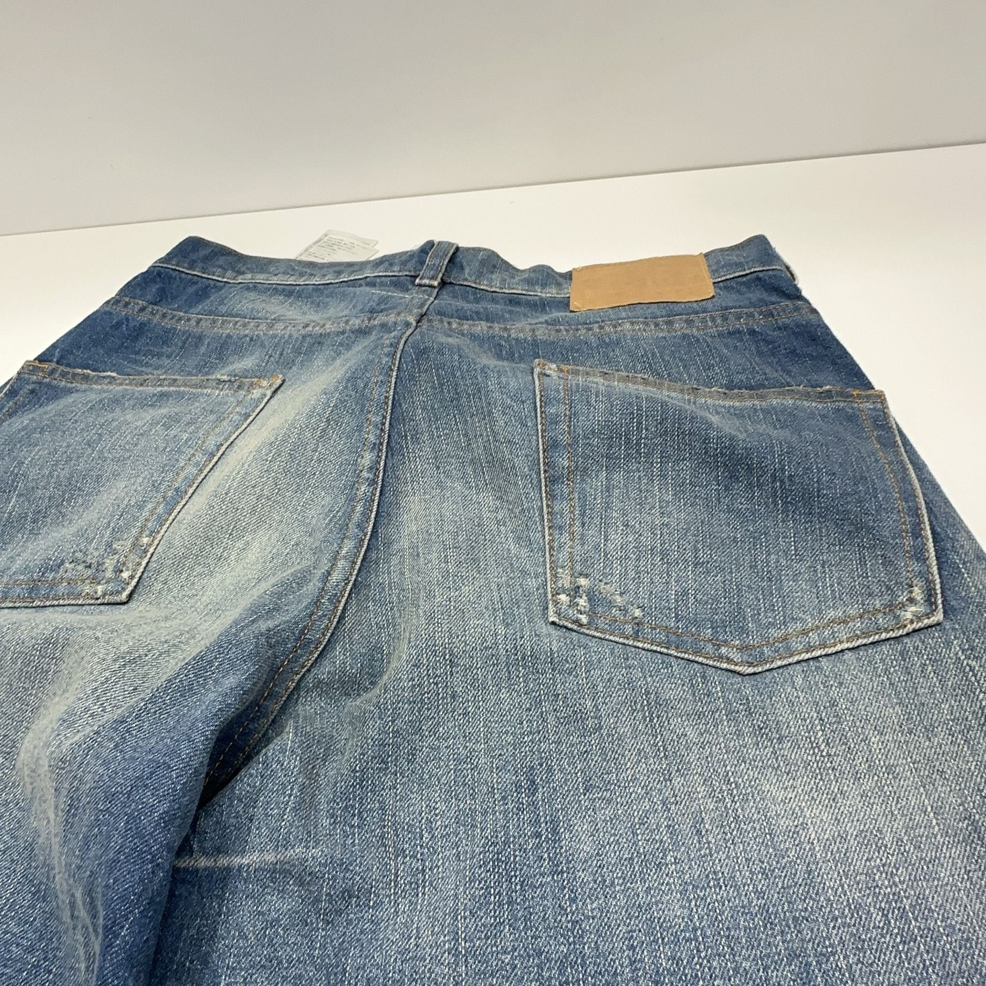 MM6 MM6 Maison Margiela Distressed Denim Jeans Size 31 Size US 31 - 8 Thumbnail