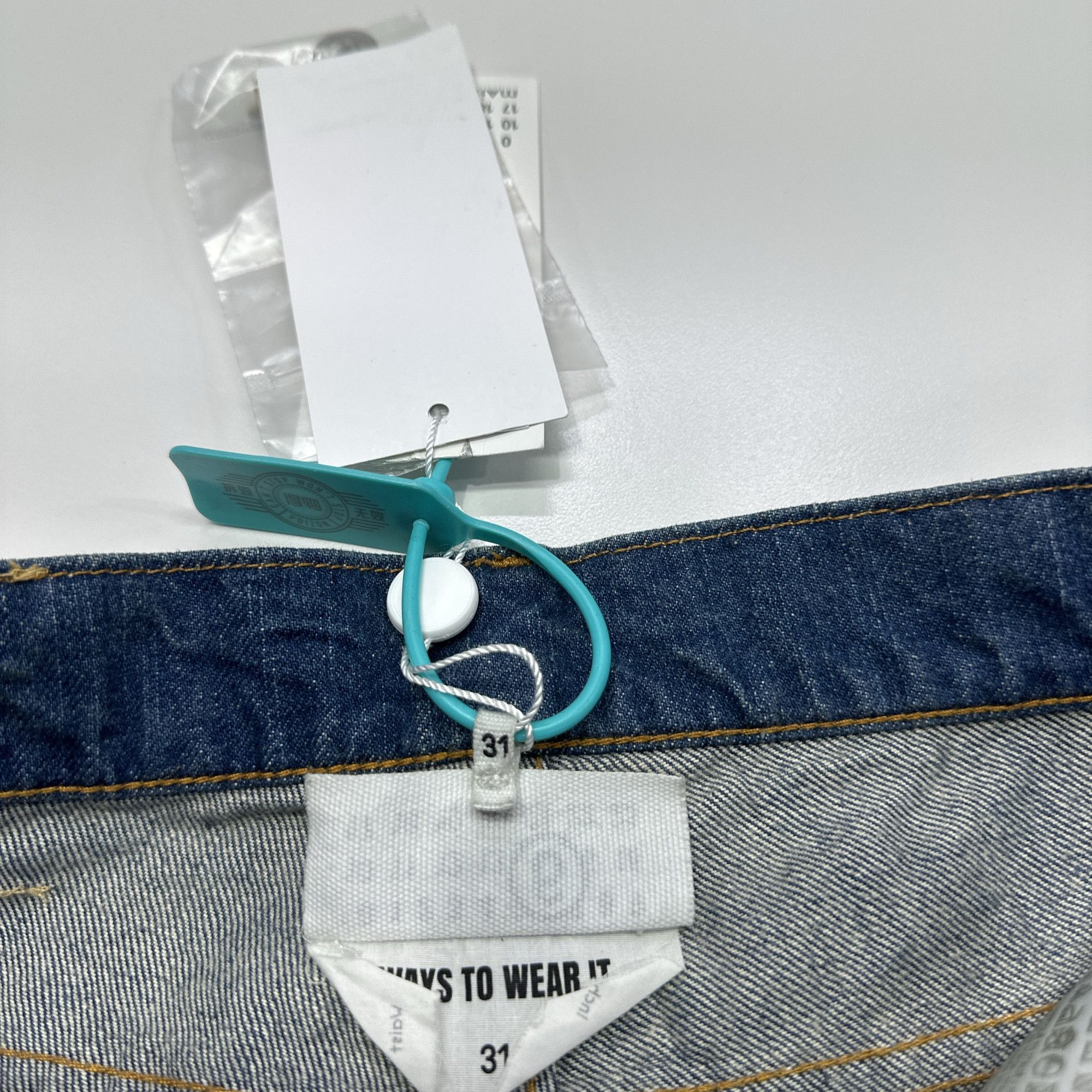 MM6 MM6 Maison Margiela Distressed Denim Jeans Size 31 Size US 31 - 4 Thumbnail