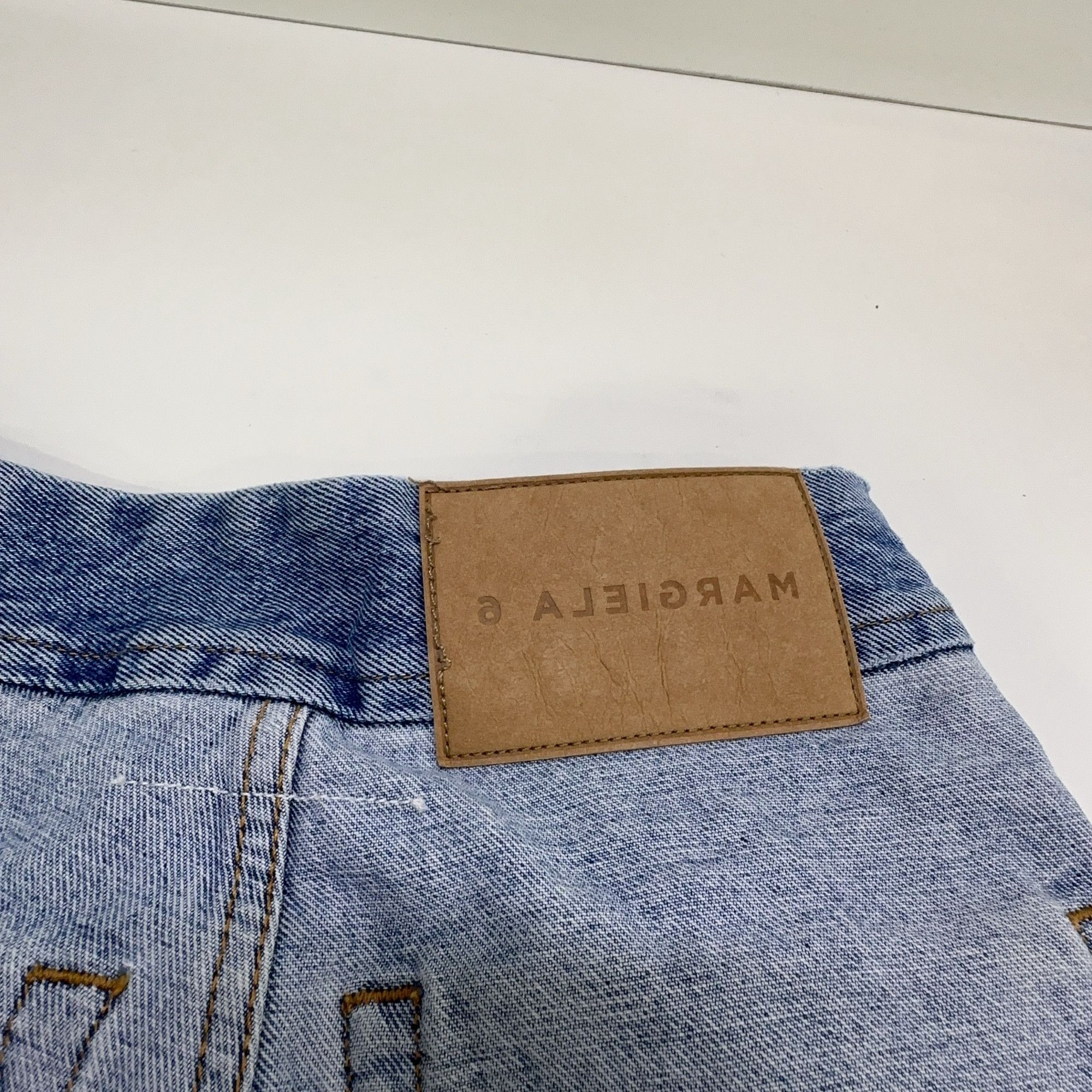 MM6 MM6 Maison Margiela Reversed Stitch Jeans Size 36 Size 25" / US 0 / IT 36 - 10 Thumbnail